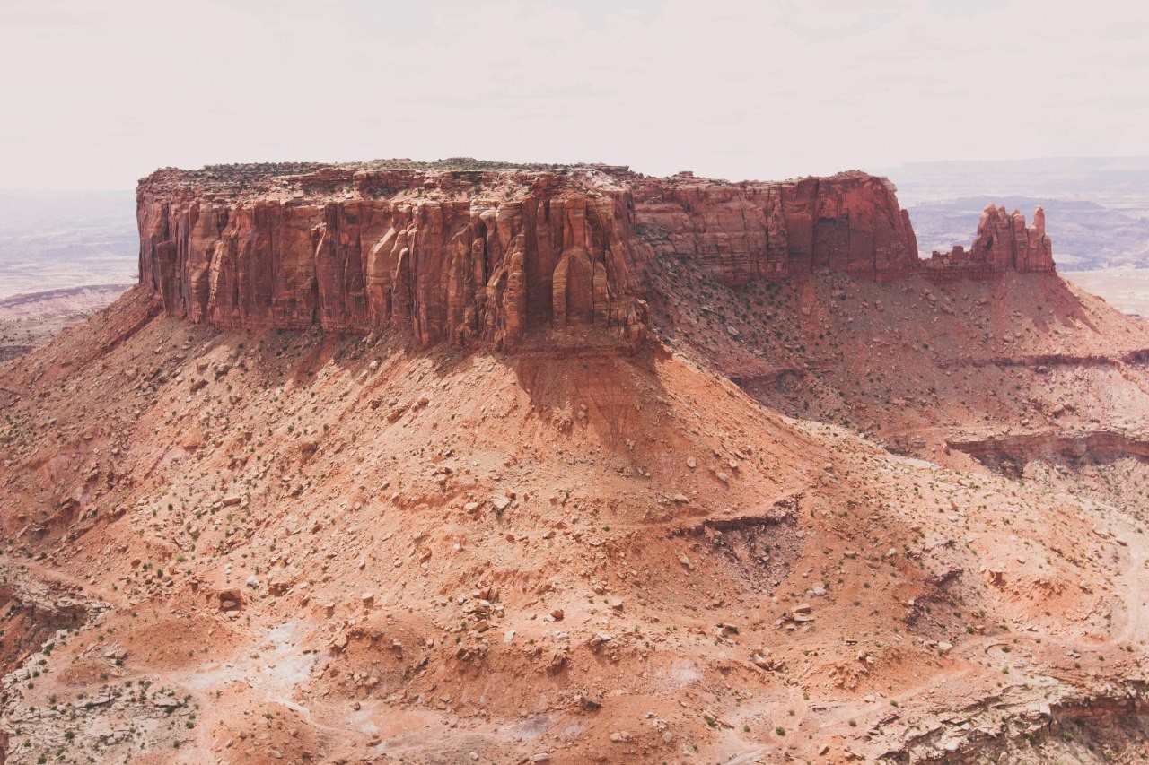 Nature Mountains Canyonlands National Park Utah Desert Landscape Cliff 1280x853