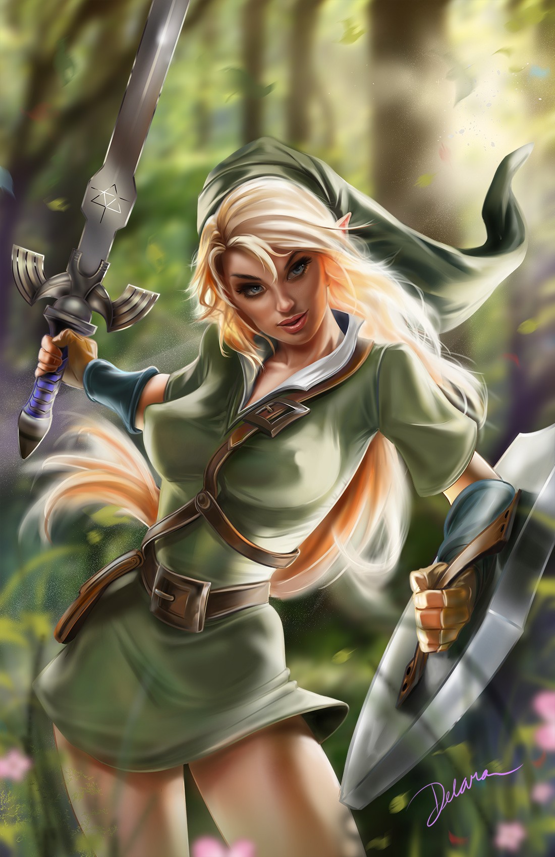 Video Games The Legend Of Zelda Linkle Women Master Sword 1100x1700