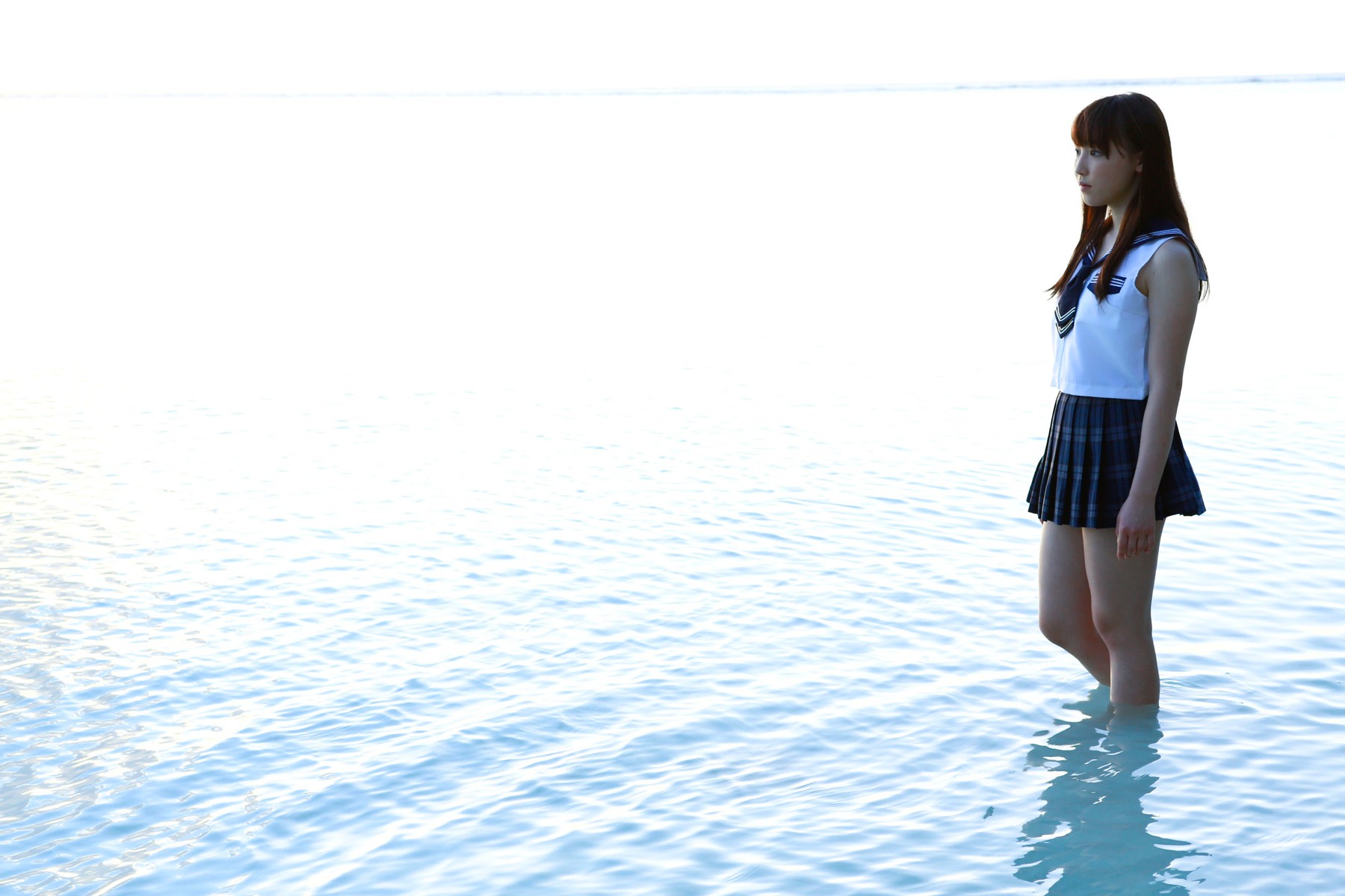 Mizuki Fukumura Asian Morning Musume Water Skirt 1800x1200