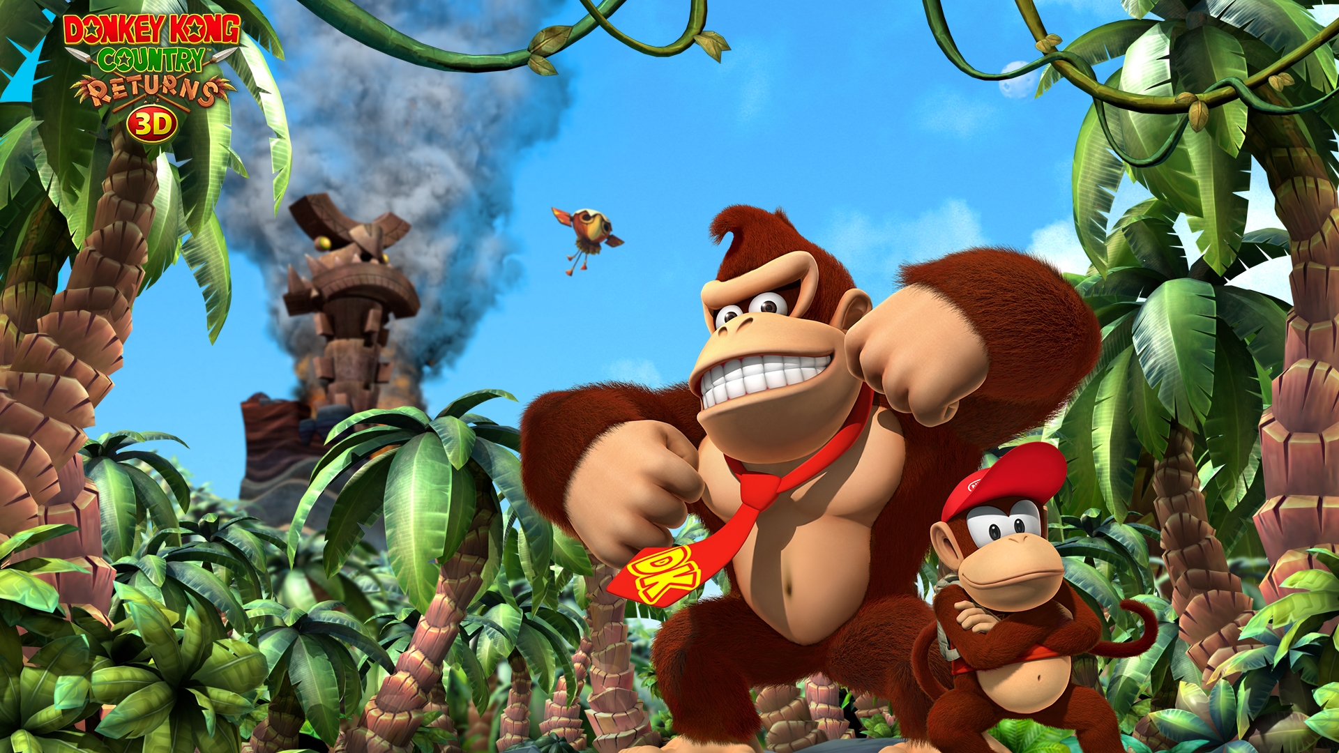 Video Game Donkey Kong Country Returns 3D 1920x1080