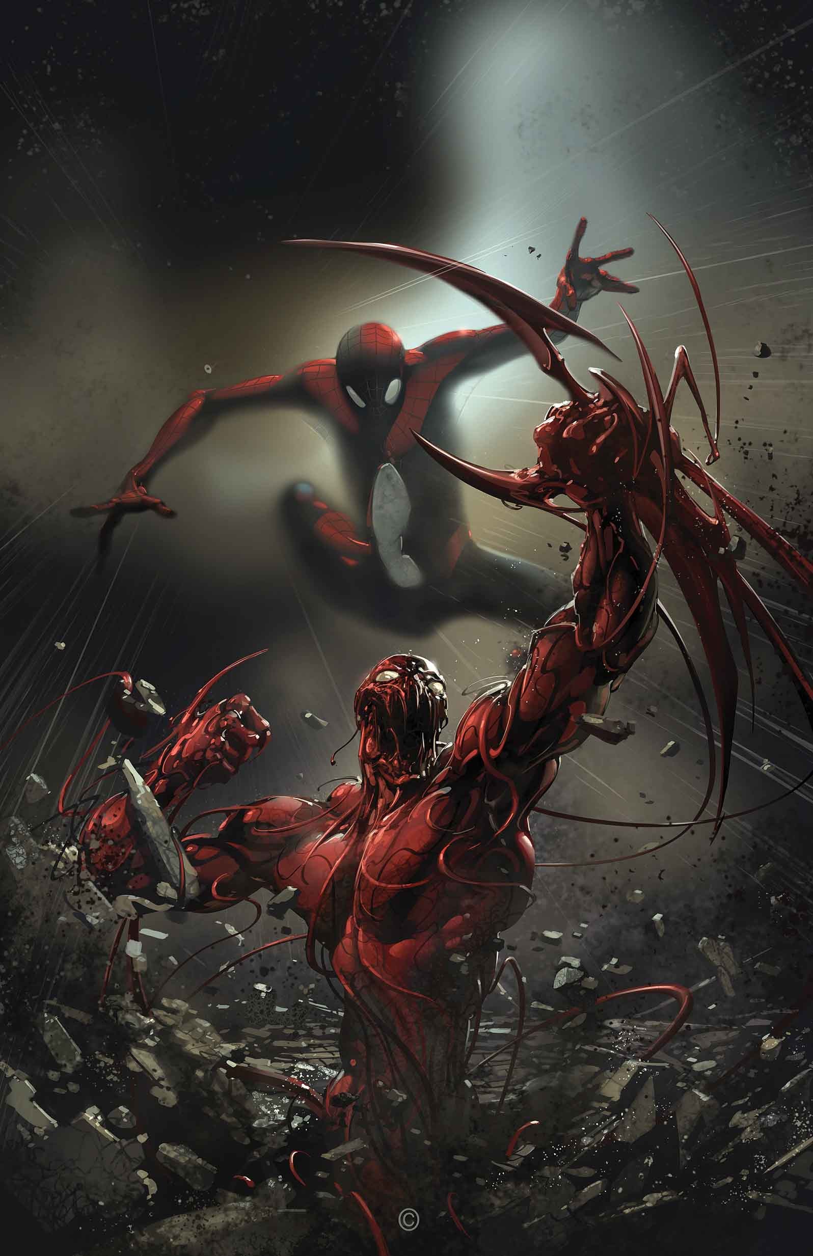 Marvel Comics Spider Man Carnage Artwork 1596x2466