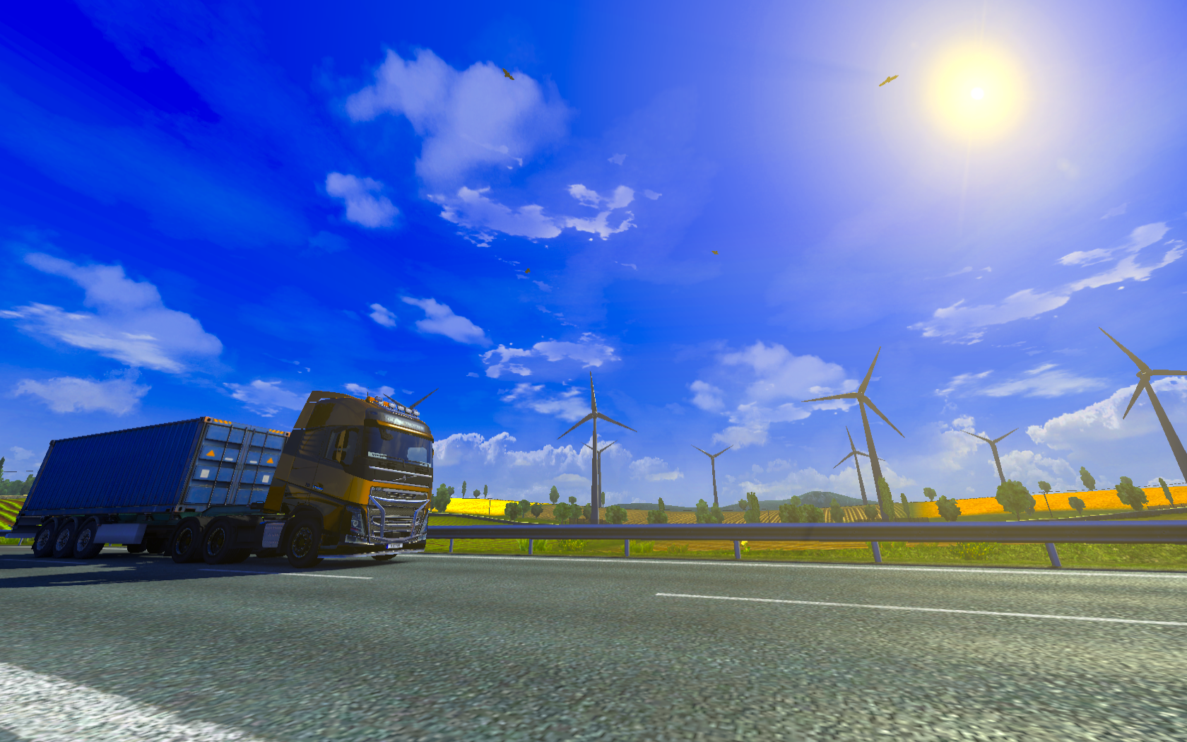 Video Games Euro Truck Simulator 2 Trucks Highway 1680x1050