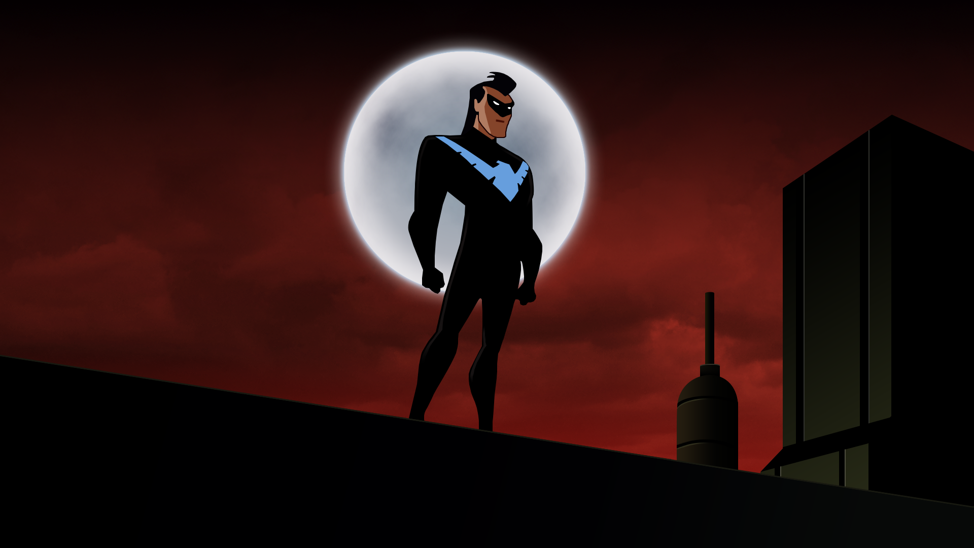 Nightwing DC Comics Warner Brothers Batman The Animated Series Batman Dick Grayson 1920x1080
