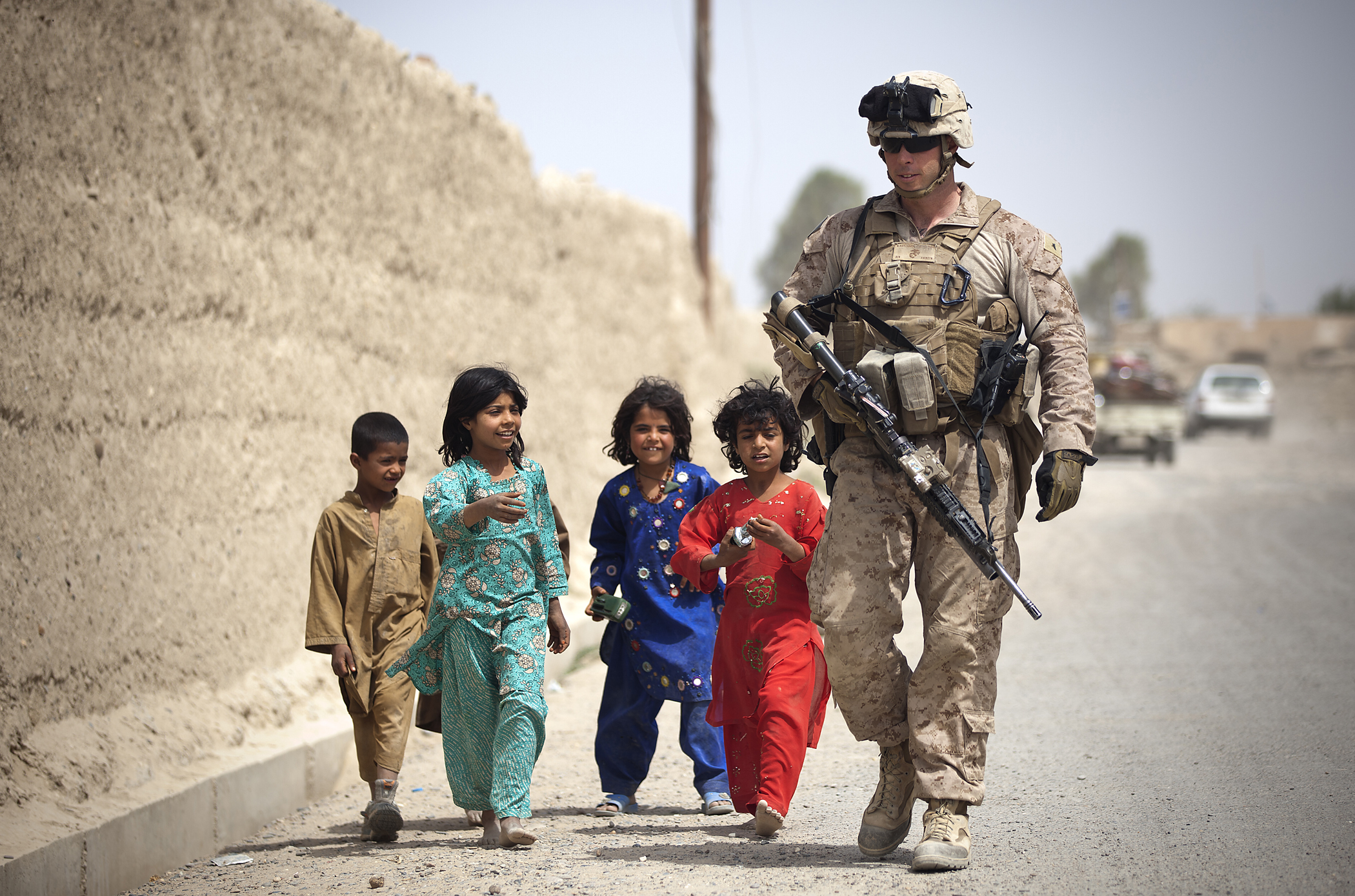 Soldier Child Military Afghan Boy Girl USMC 2100x1389