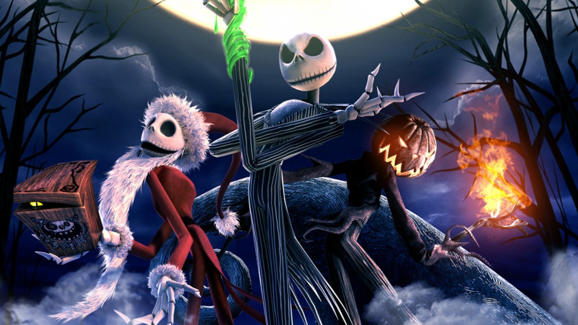 The Nightmare Before Christmas Jack Skellington Movies 1920x1080