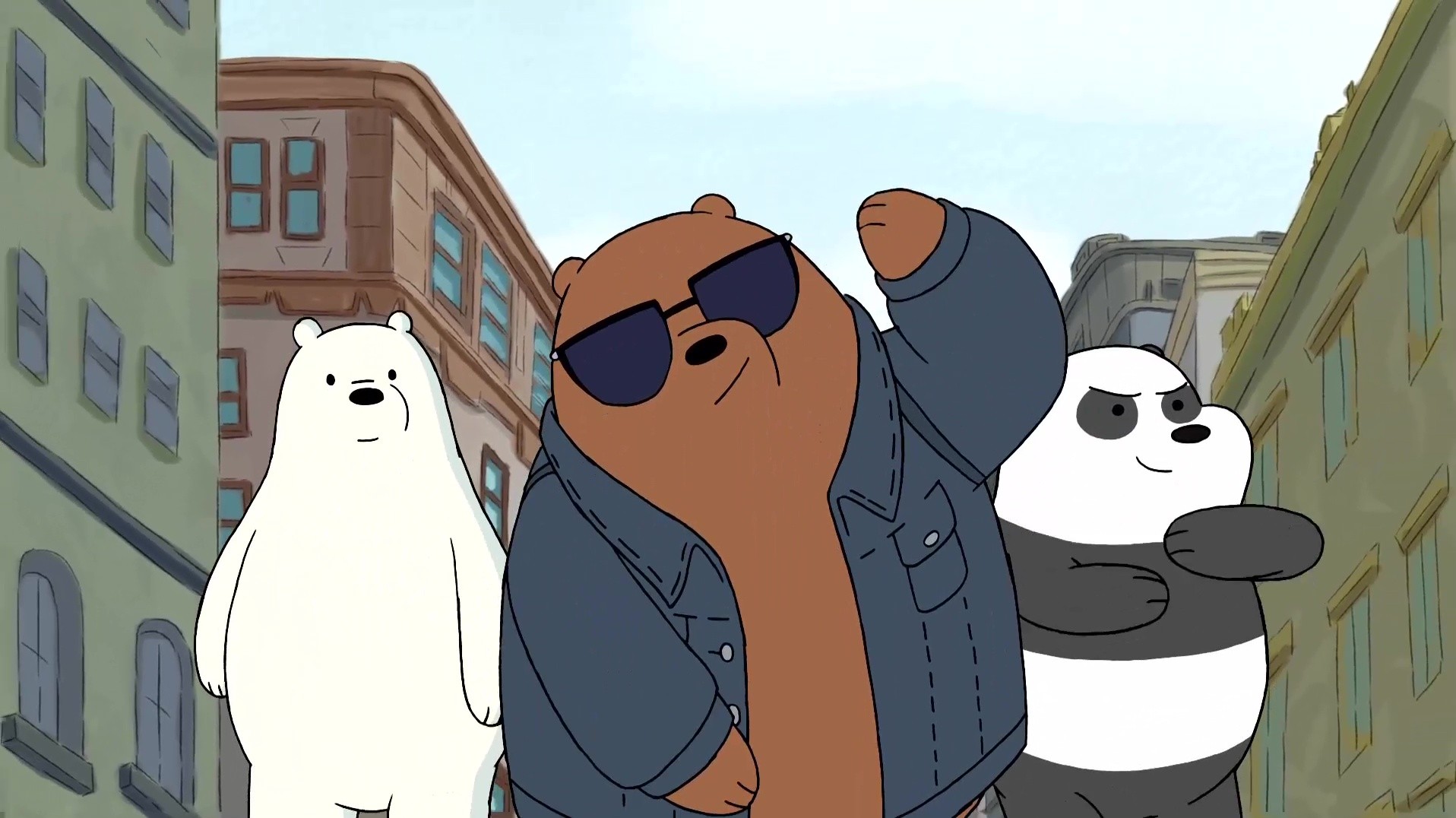 WeBareBears Capture Cartoon Bears Cartoon Network 1916x1076