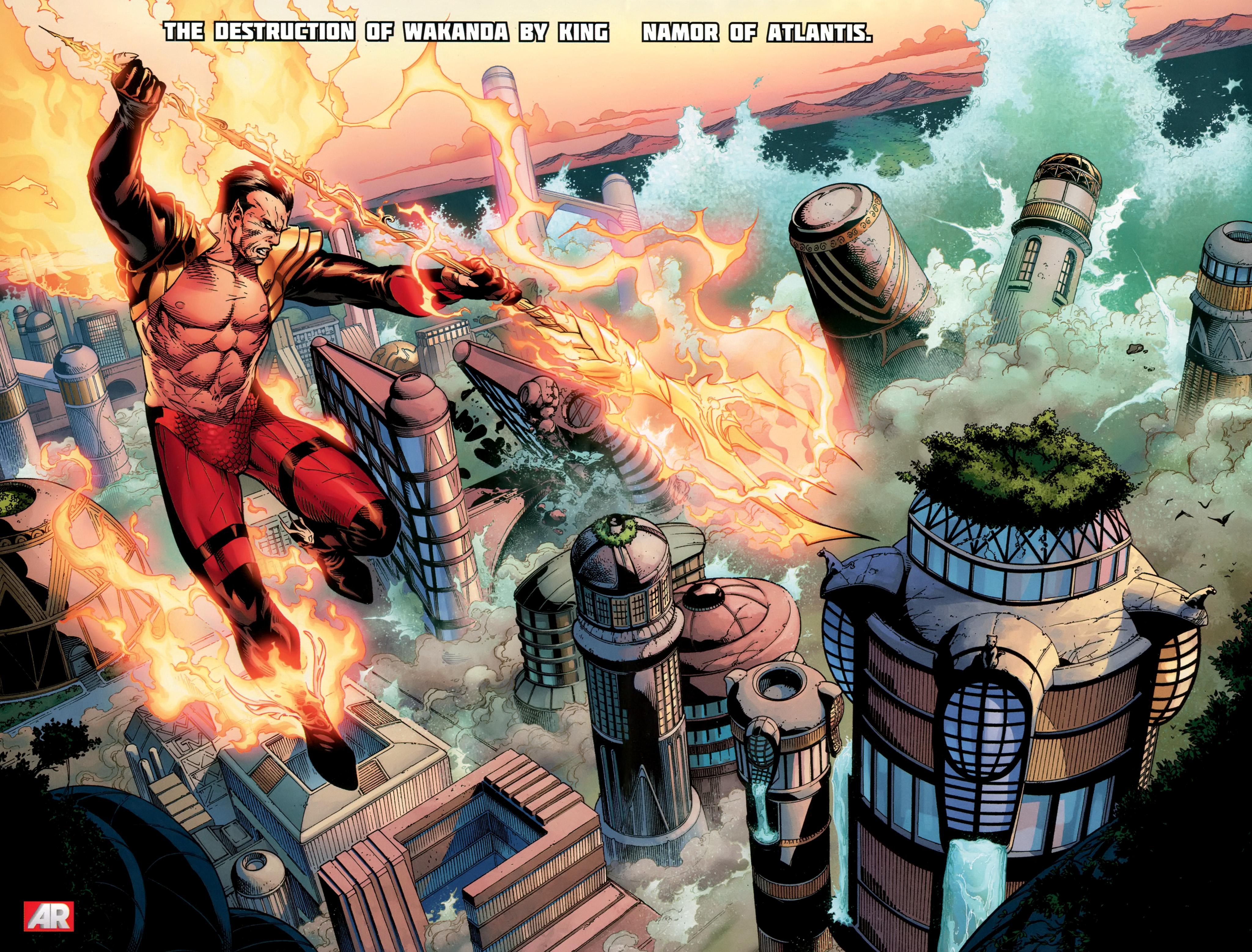 Comics Marvel Comics Namor The Sub Mariner Phoenix Five 4096x3115