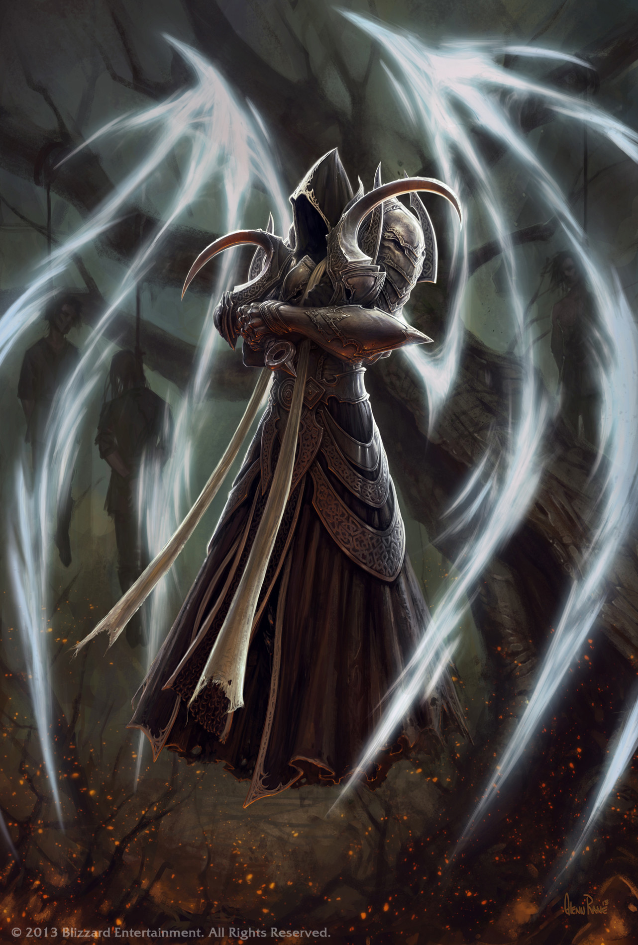 Reapers Diablo 3 Reaper Of Souls Angel Blizzard Entertainment 1282x1900