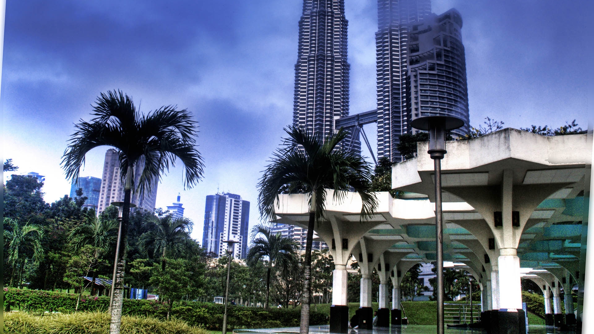Man Made Petronas Towers 1920x1080