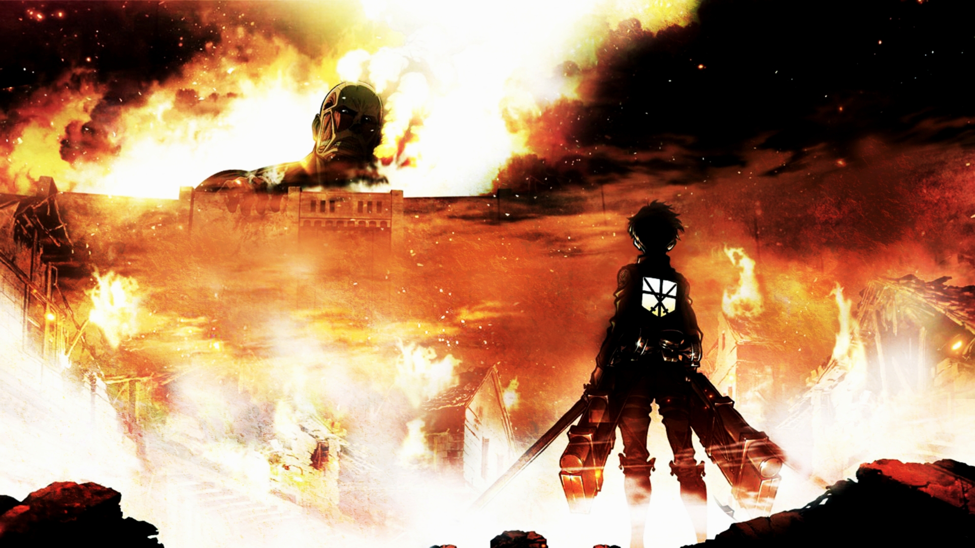 Eren Yeager Titan Attack On Titan Shingeki No Kyojin 1920x1080