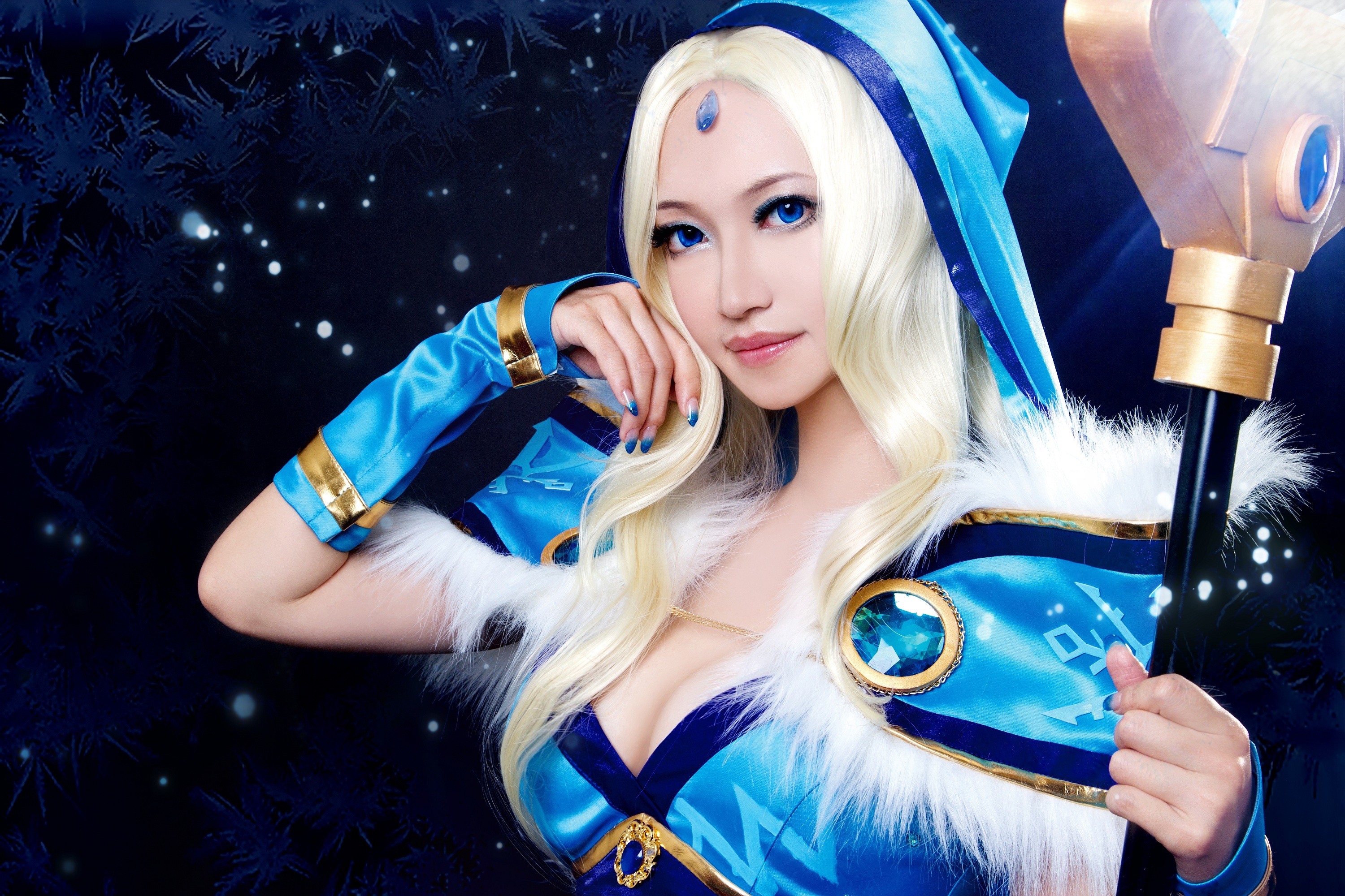 Dota 2 Defense Of The Ancients Steam Software Dota Cosplay Crystal Maiden DOTA2 Rylai 3000x2000