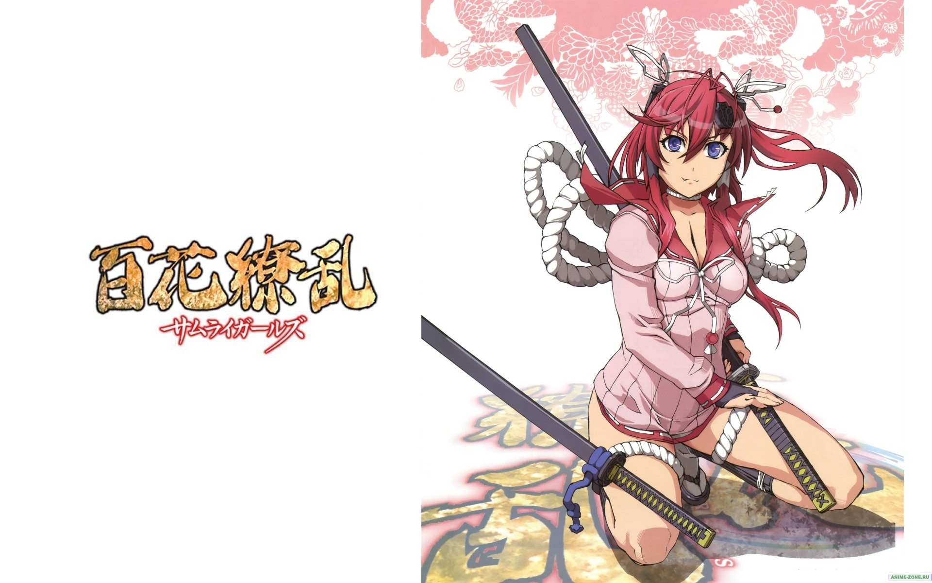 Hyakka Ryouran Samurai Girls Anime Girls Yagyuu Juubei 1920x1200