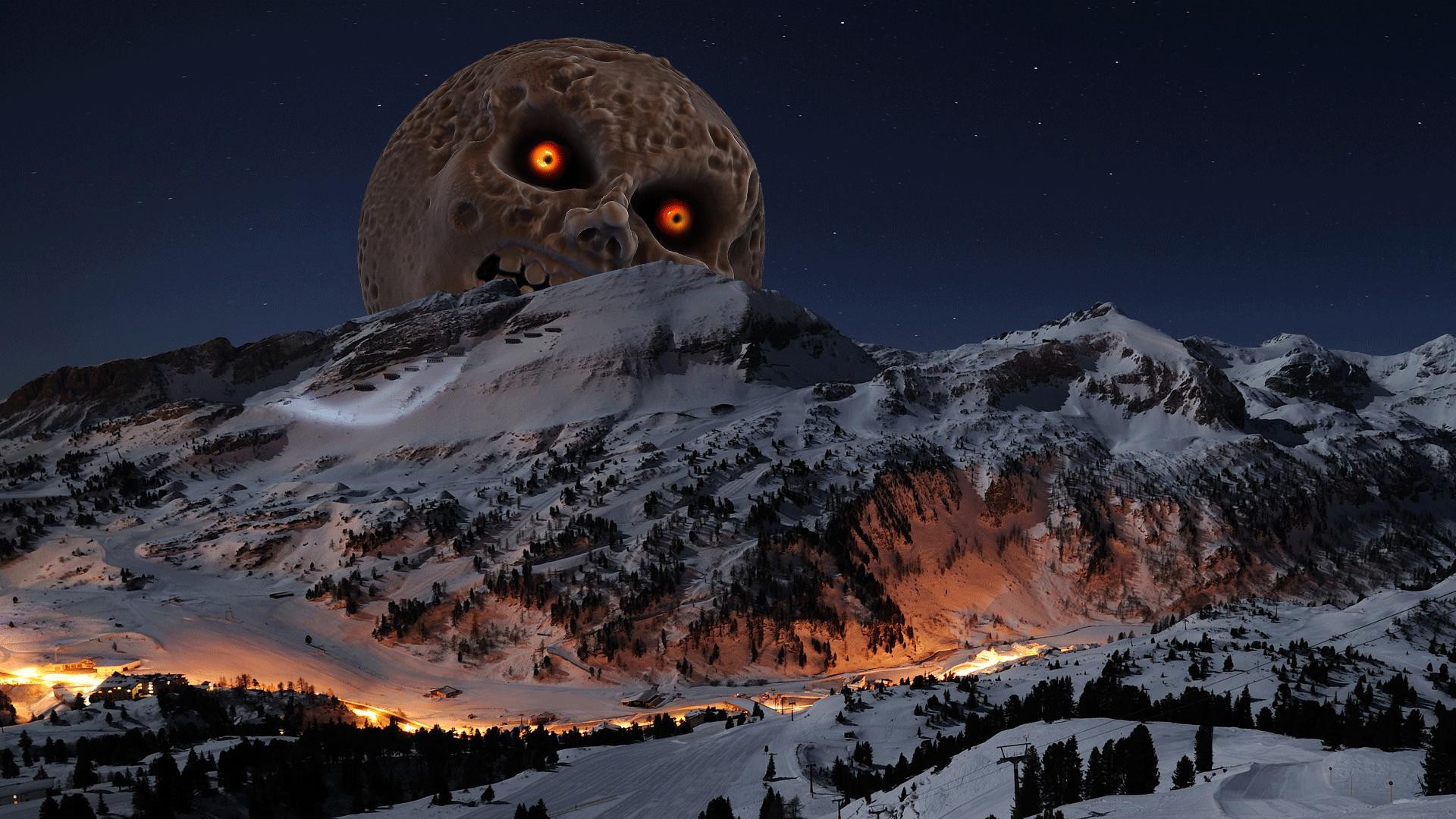 Moon Mountains The Legend Of Zelda Majoras Mask 1920x1080