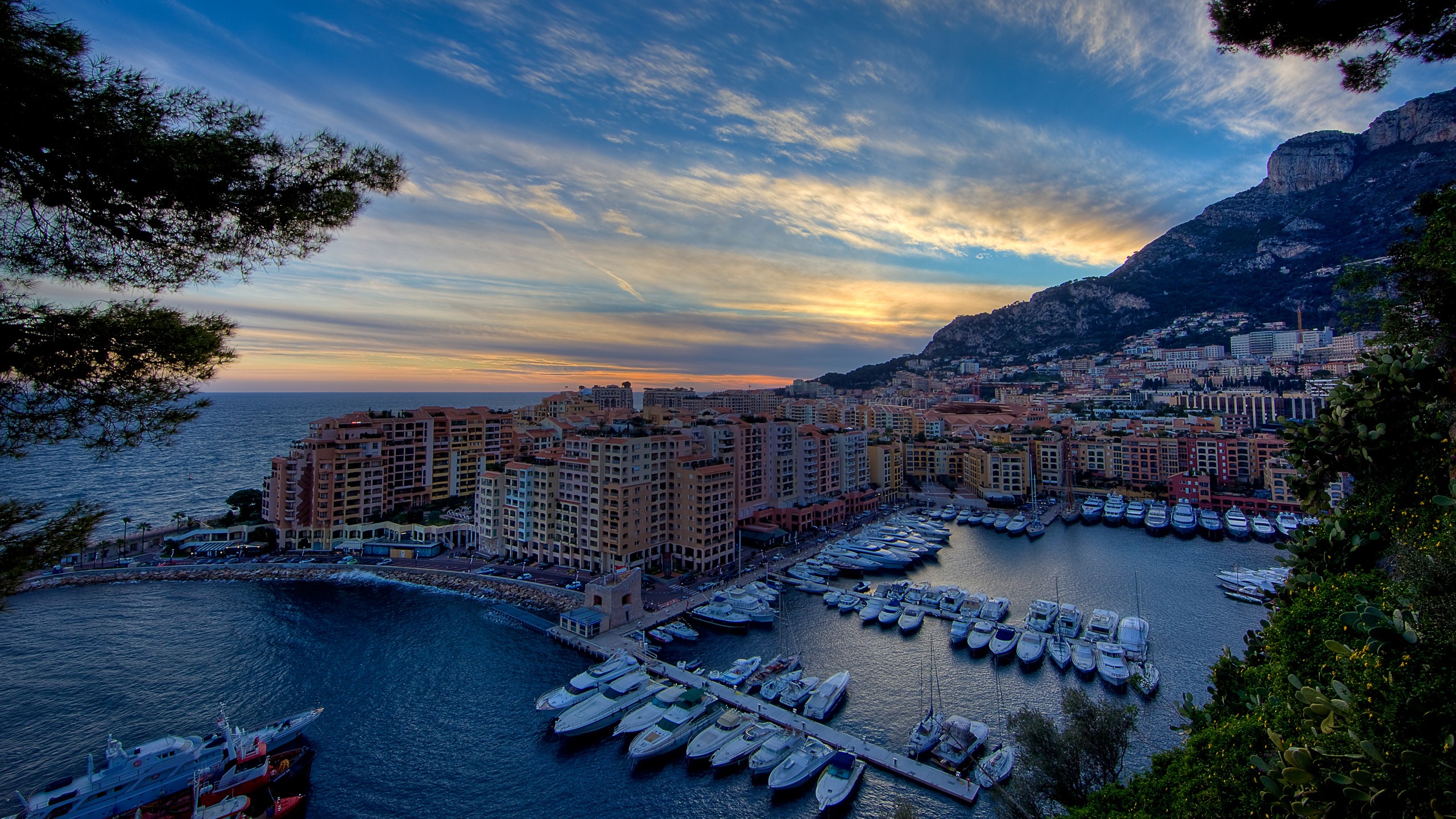 Monaco Cityscape 2560x1440