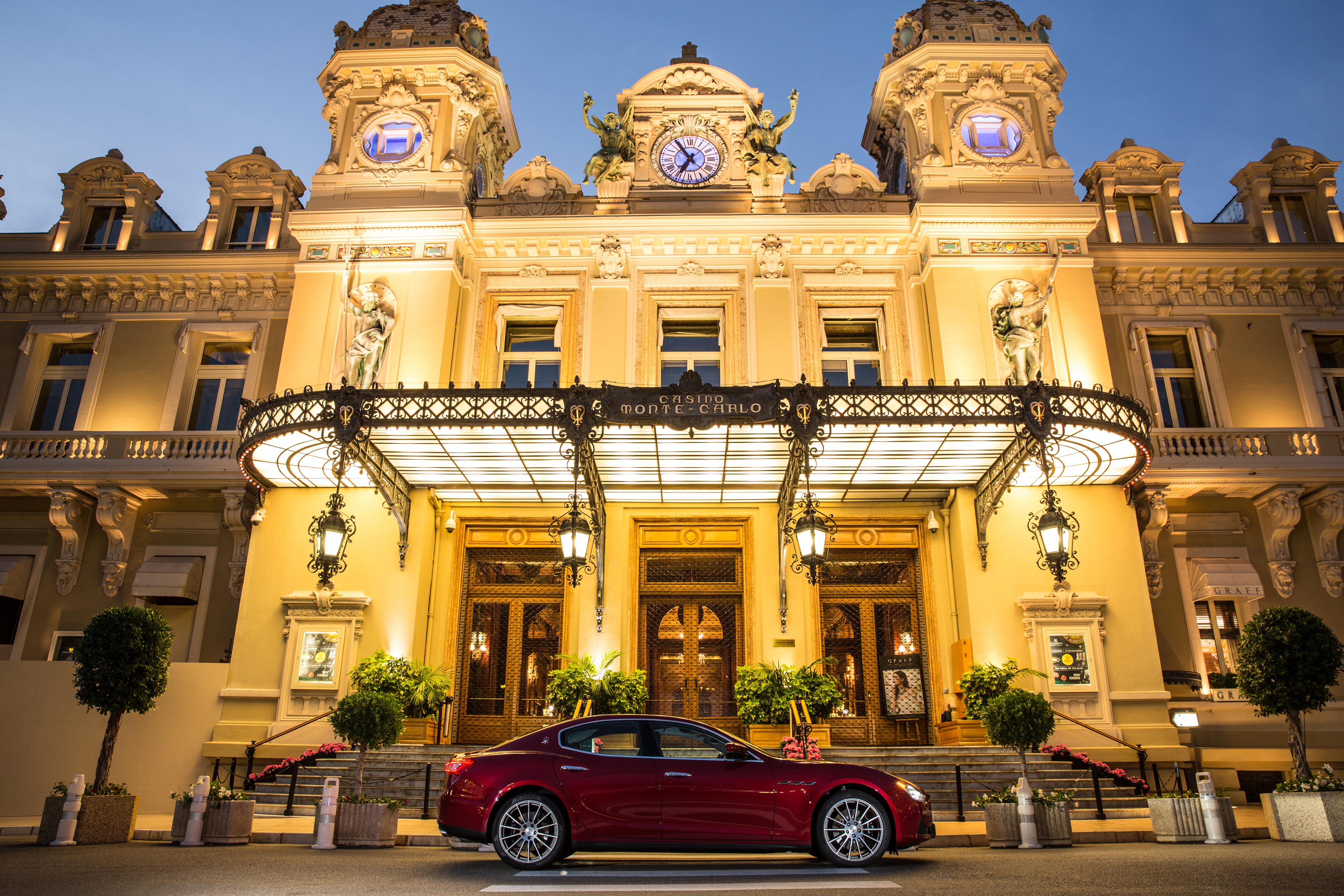 Maserati Ghibli Maserati Red Car Luxury Car Car Vehicle Casino 4096x2731