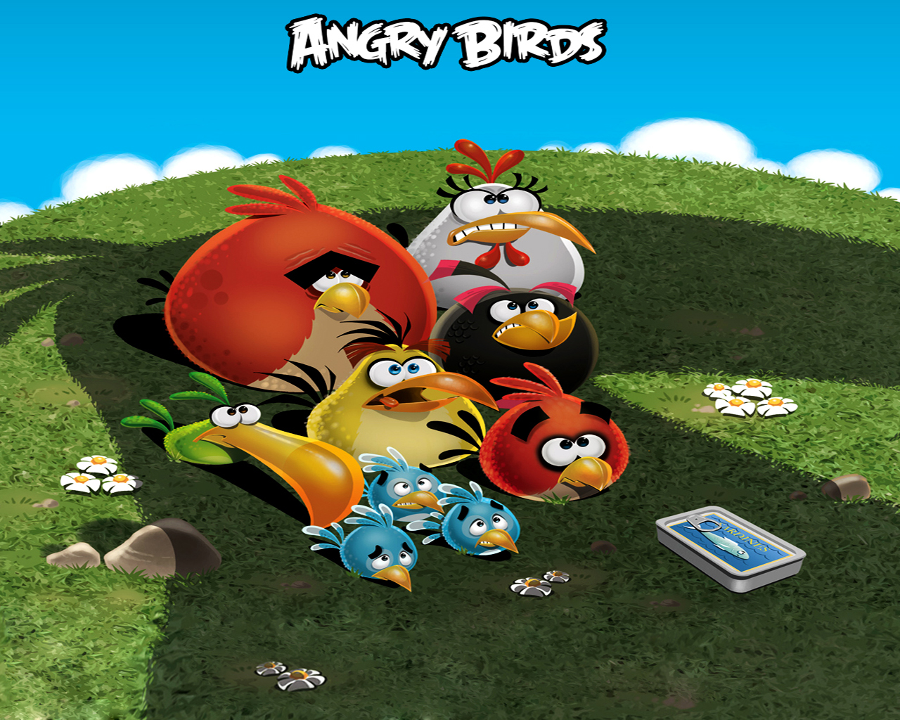 Video Game Angry Birds 1280x1024