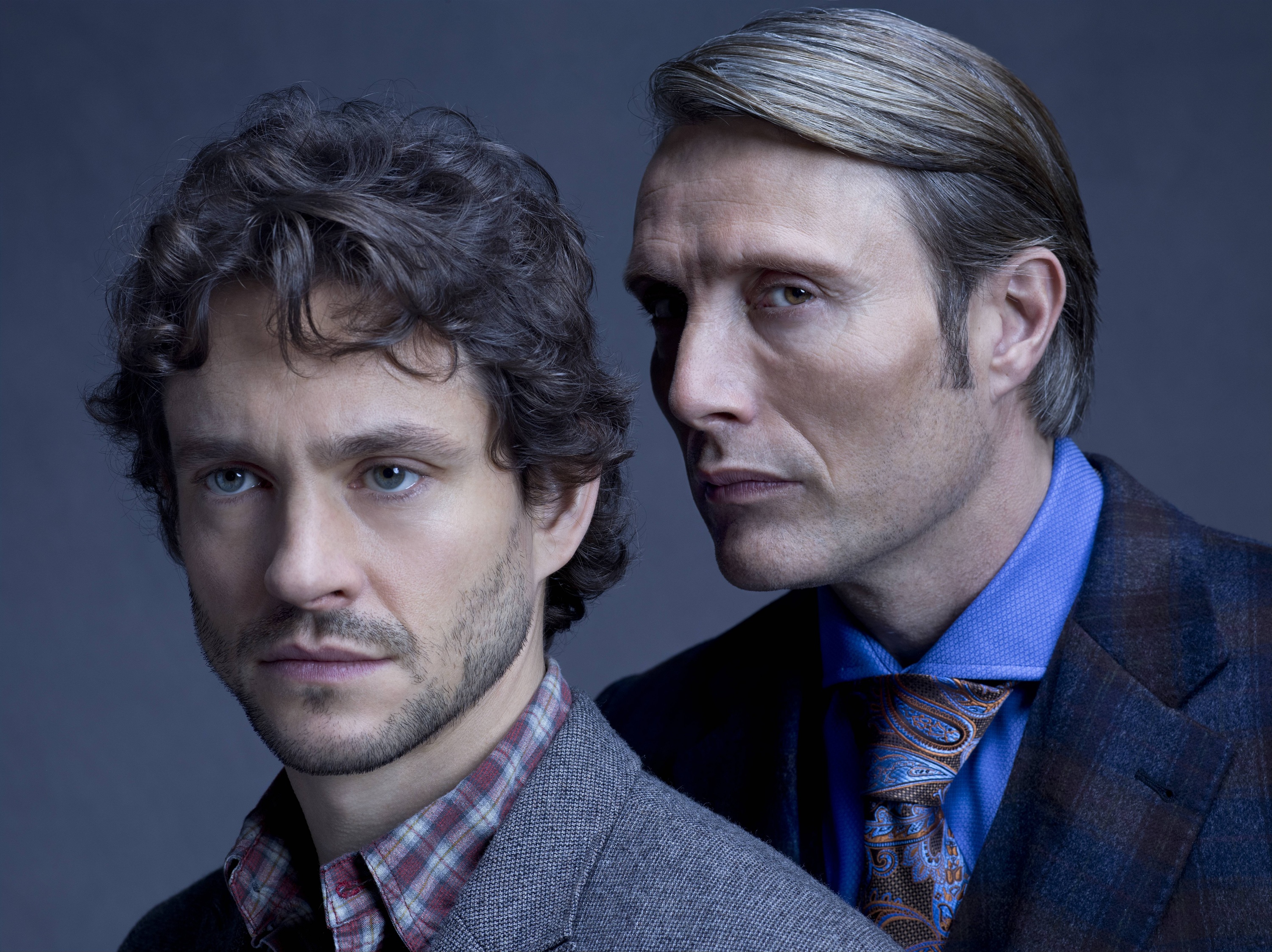 Mads Mikkelsen Hugh Dancy 3000x2247