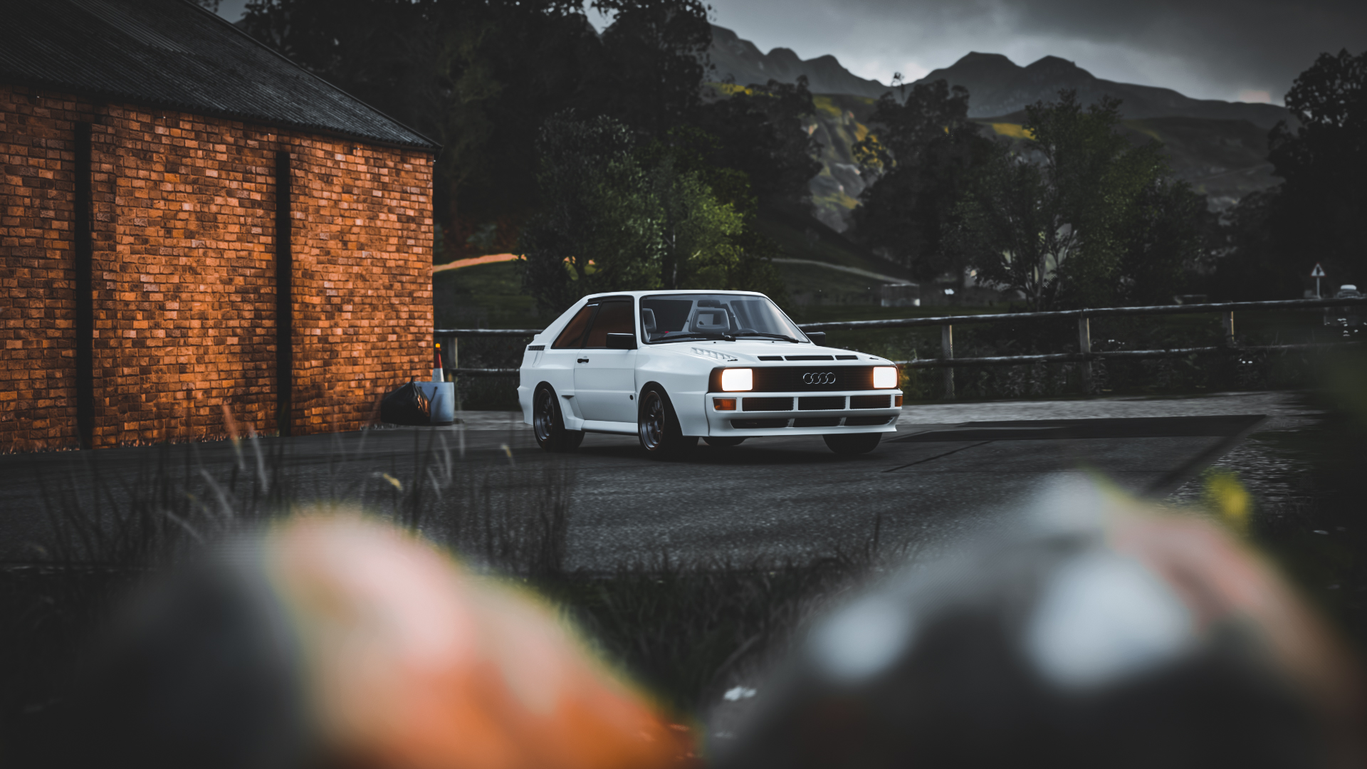 Audi Audi Sport Quattro S1 Quattro Car Vehicle Oldtimer Classic Car Forza Forza Horizon 4 1920x1080