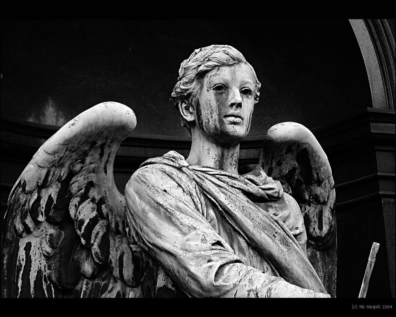 Man Made Angel Statue 1280x1024