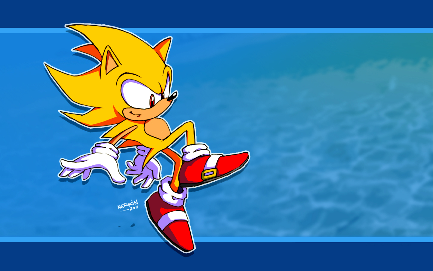 Super Sonic Sonic The Hedgehog 1440x900
