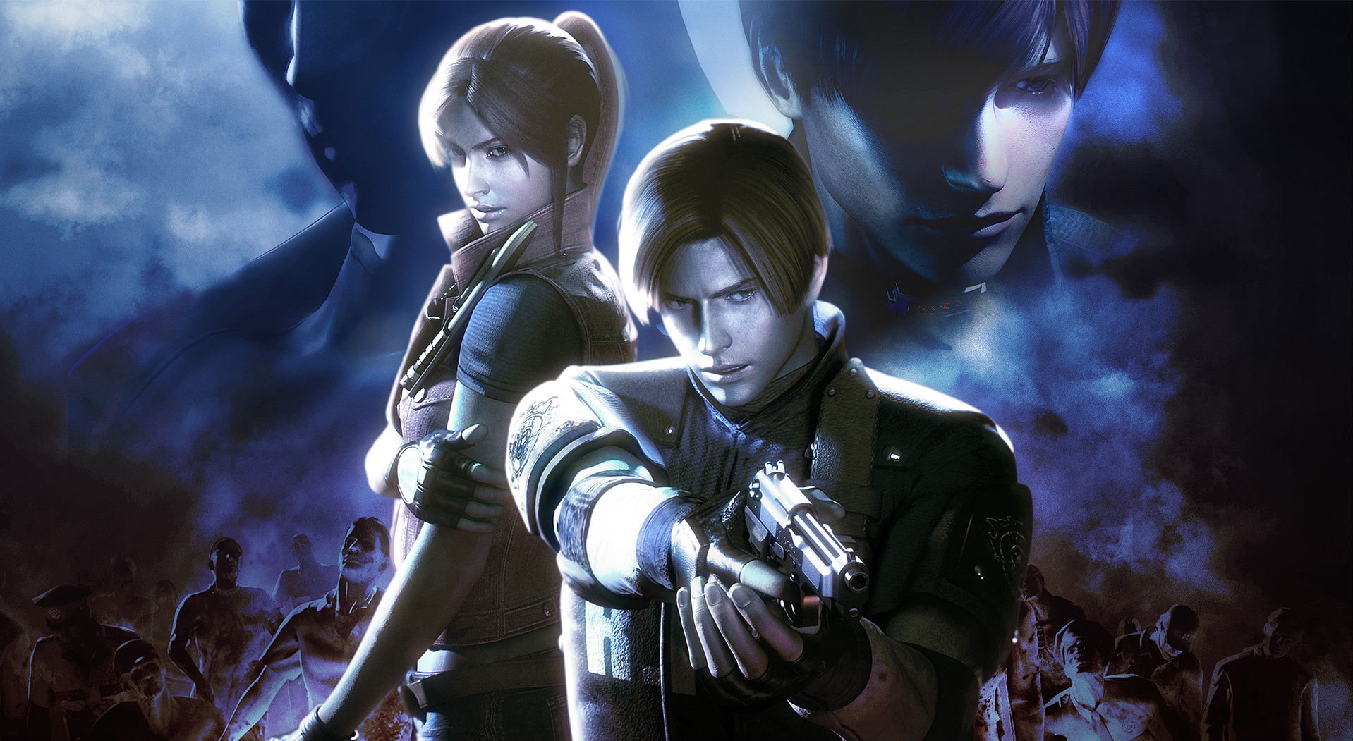 Claire Redfield Leon S Kennedy Steve Burnside Jack Krauser 1918x1051