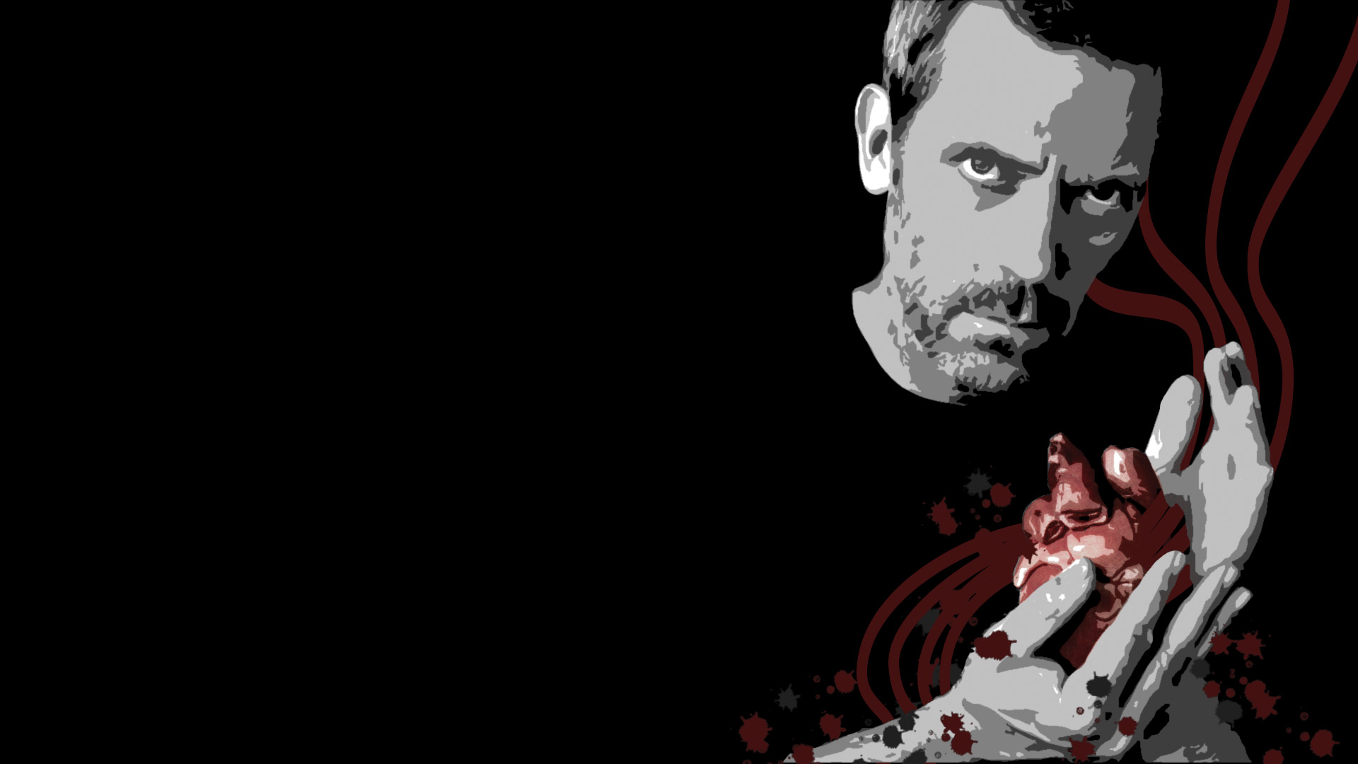 Gregory House Hugh Laurie 1920x1080