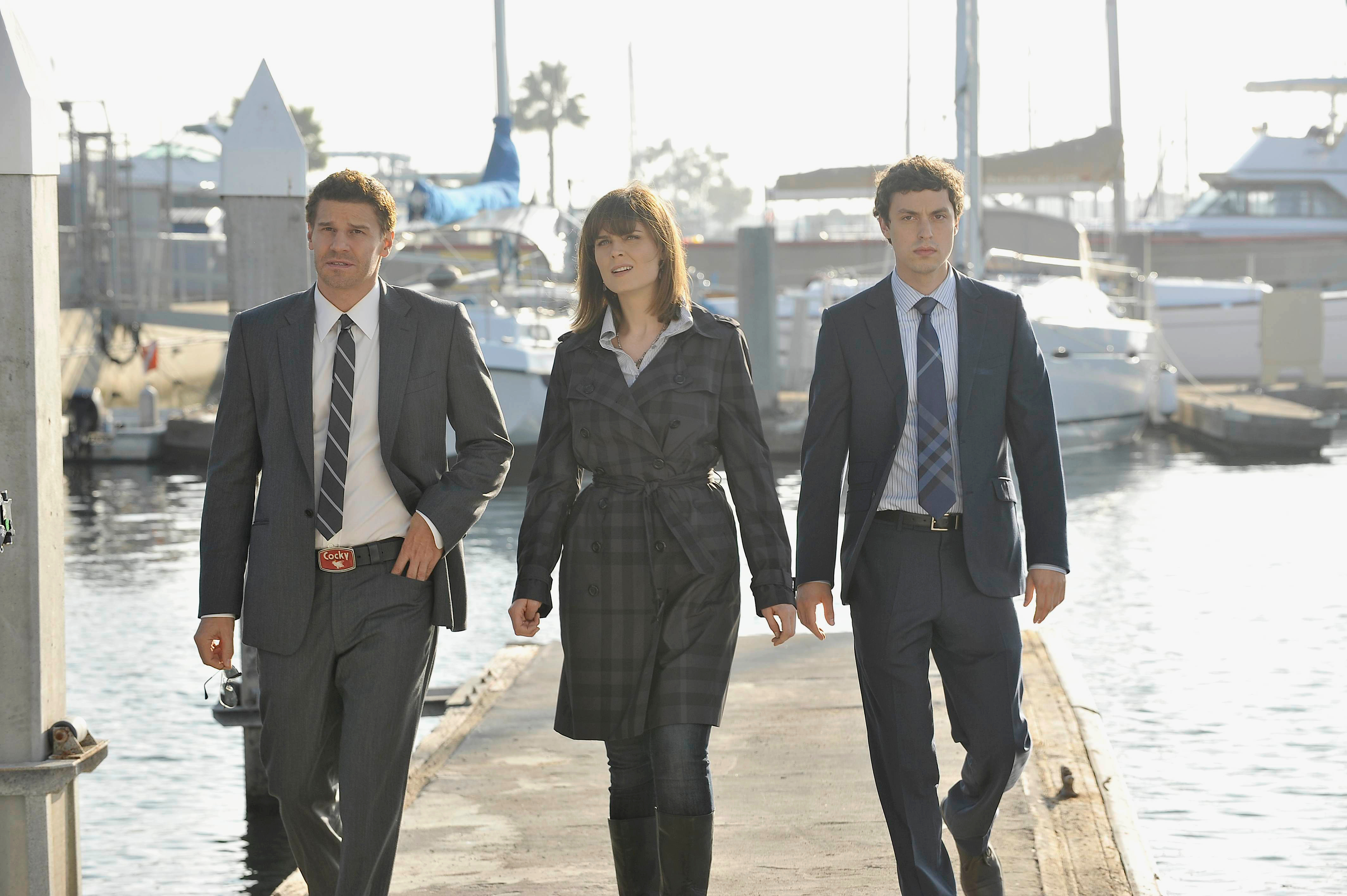 David Boreanaz Seeley Booth Temperance Brennan Emily Deschanel John Francis Daley Lance Sweets 4256x2832