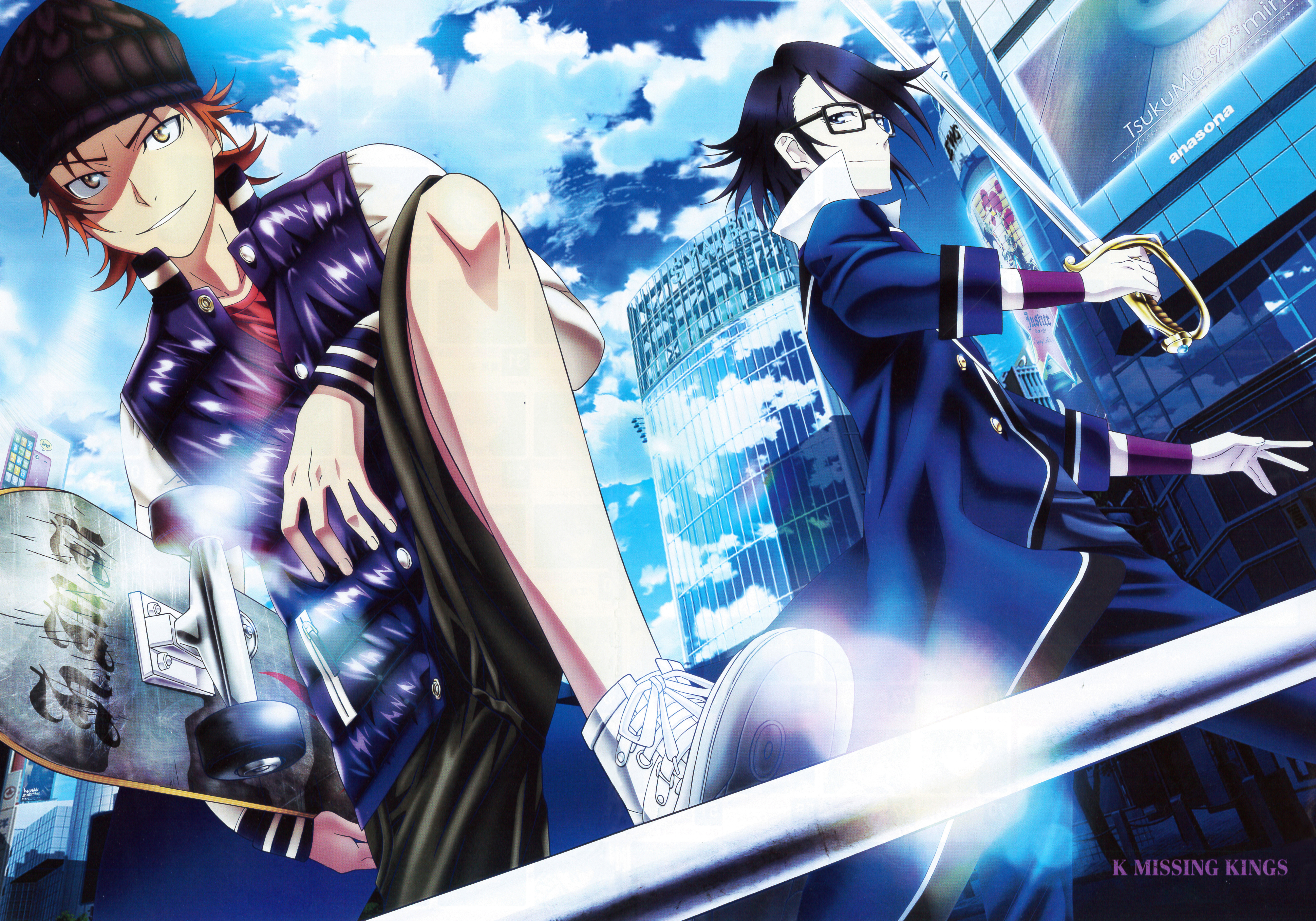 K Project Misaki Yata Saruhiko Fushimi 6510x4556