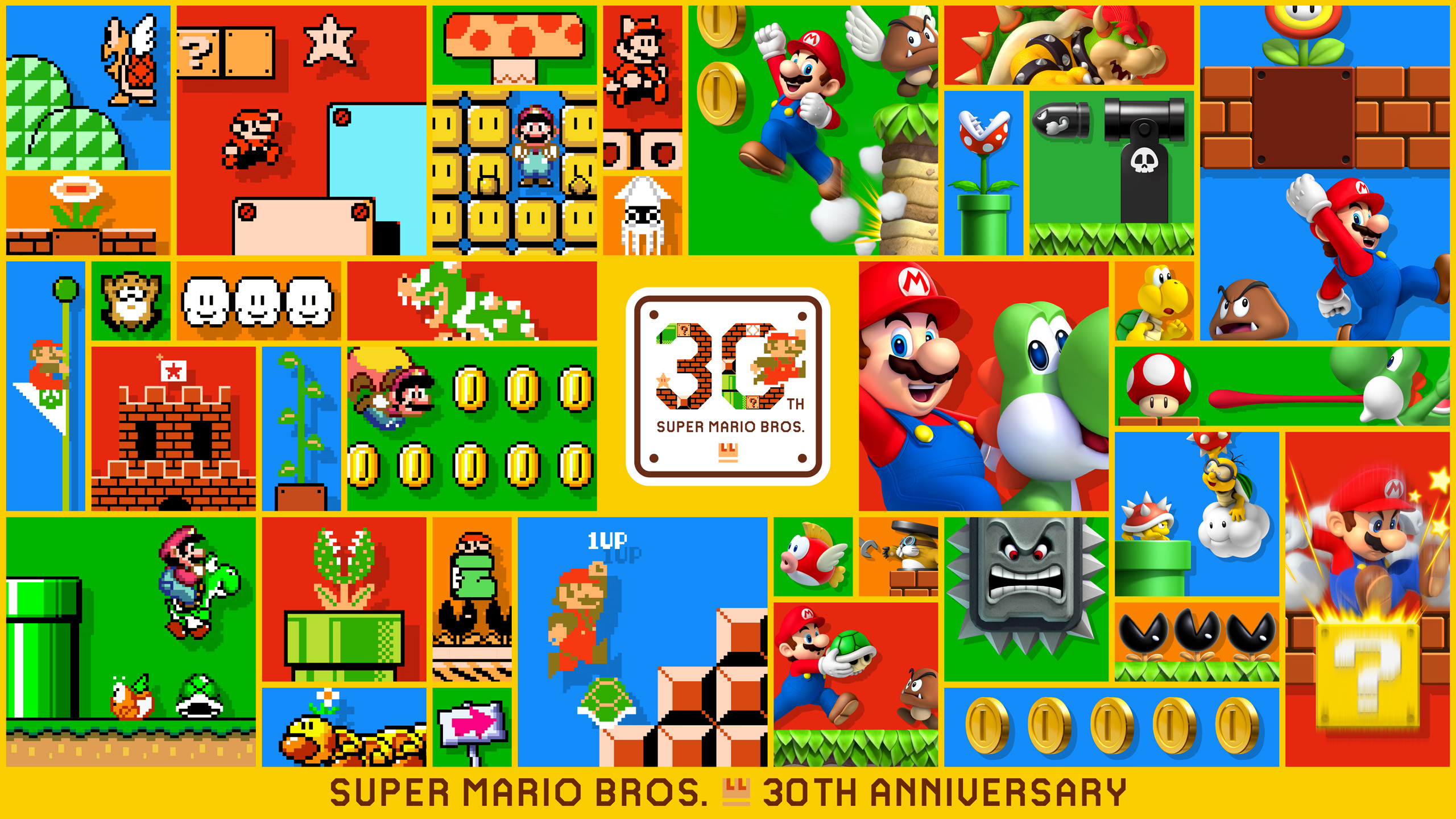 Super Mario Bros Super Mario Odyssey Video Games Collage Nintendo 2560x1440