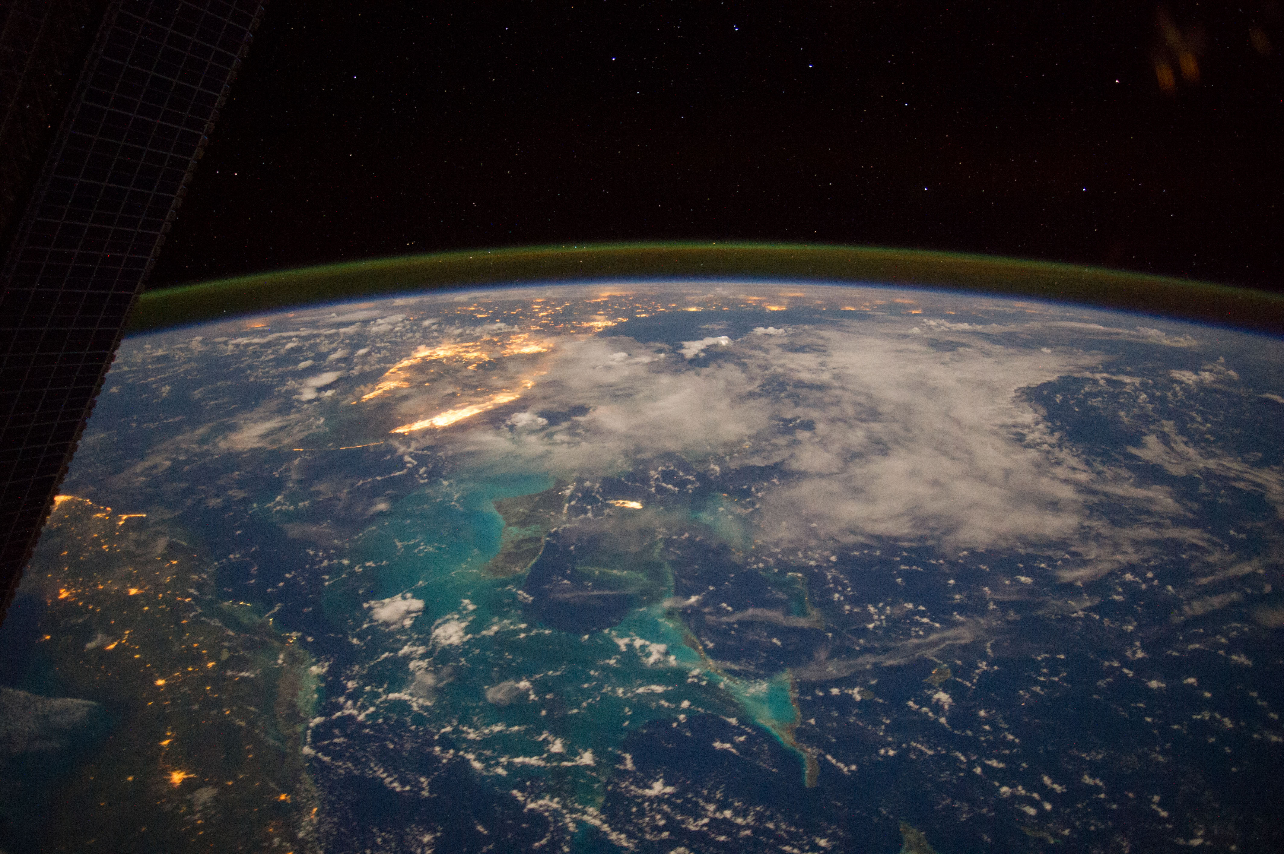 Bahamas Cuba Florida From Space Nasa The Carribean 4256x2832