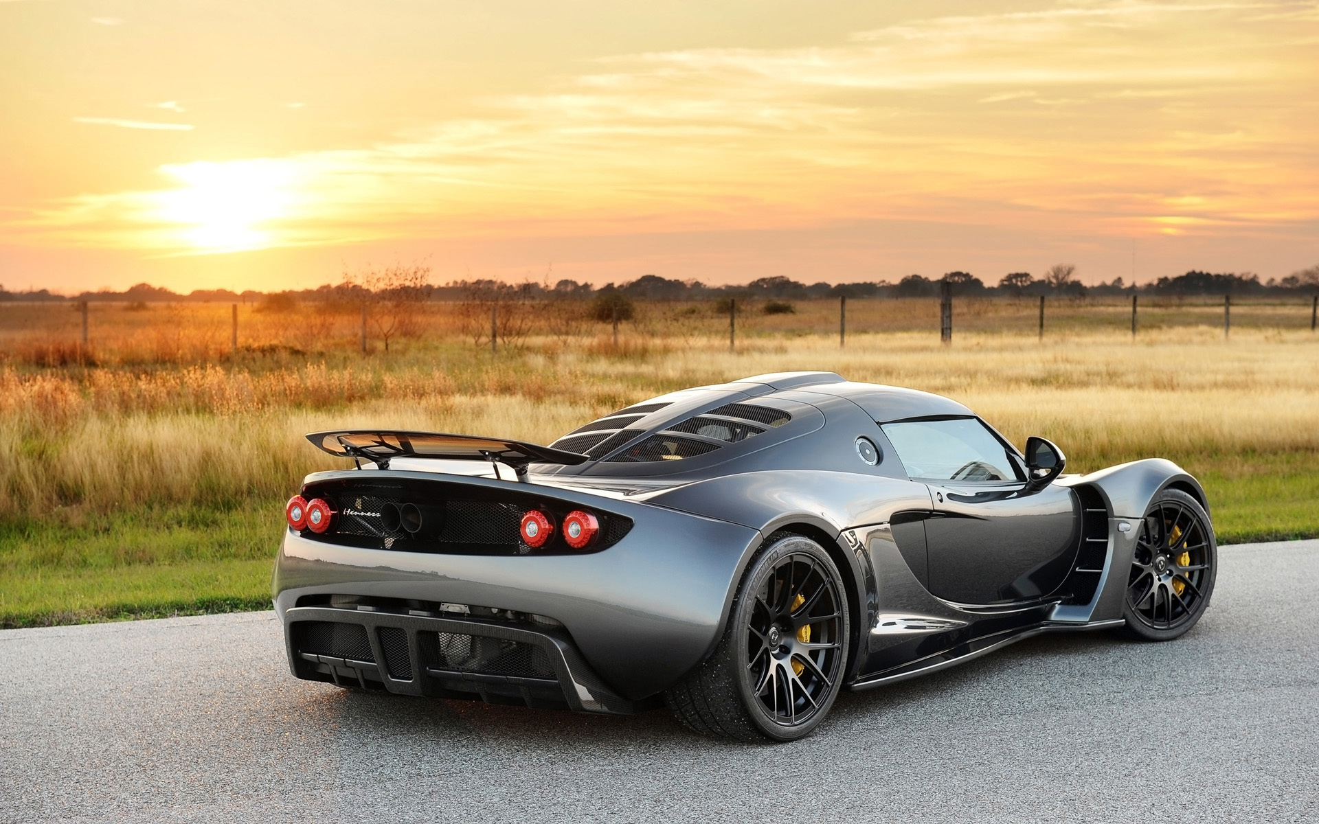 Hennessey Car Supercar Hennessey Venom GT Vehicle Silver Car 1920x1200