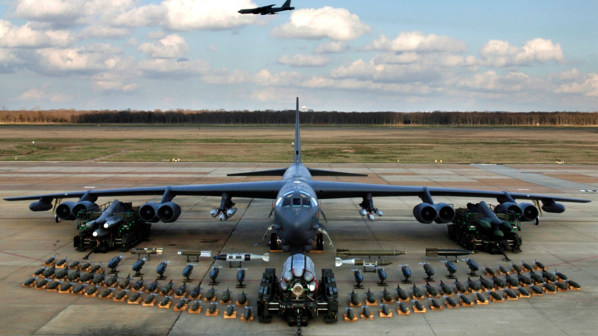 Boeing B 52 Stratofortress Air Force Aircraft Airplane Military 1920x1080