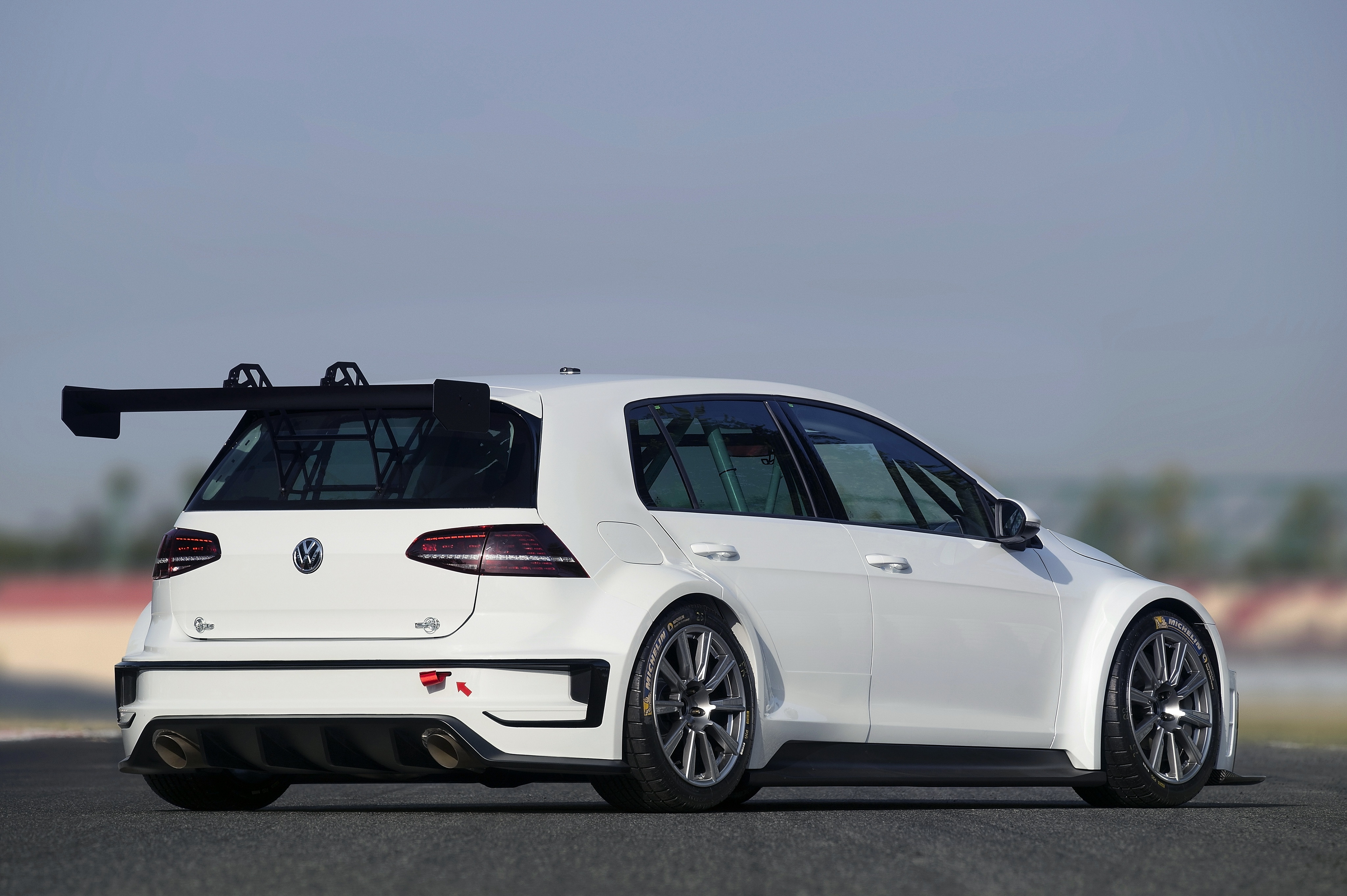 Race Car Tuning Volkswagen Golf Tcr Concept 4096x2726