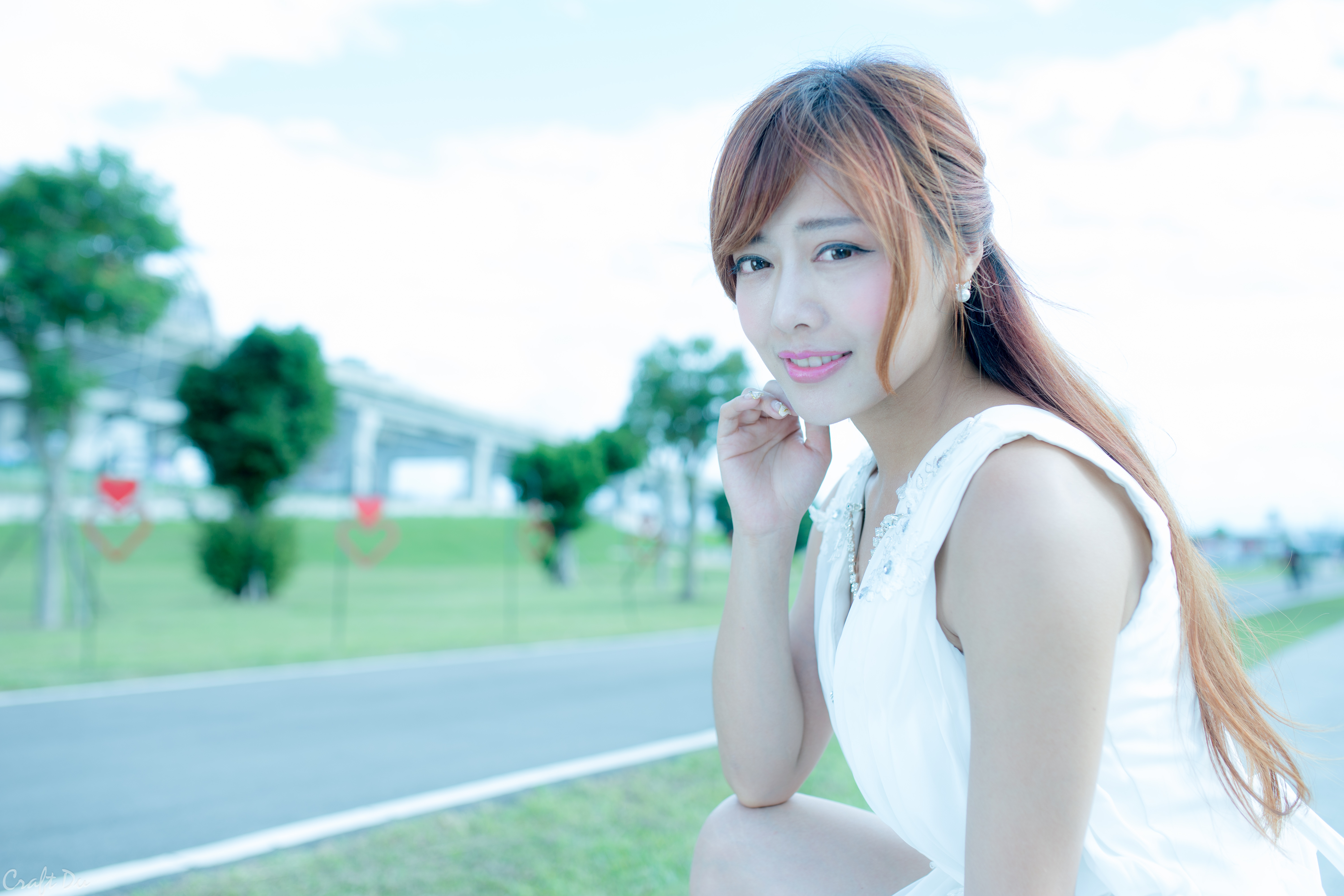 Girl Model Asian Taiwanese Smile Xiao Xi 6000x4000