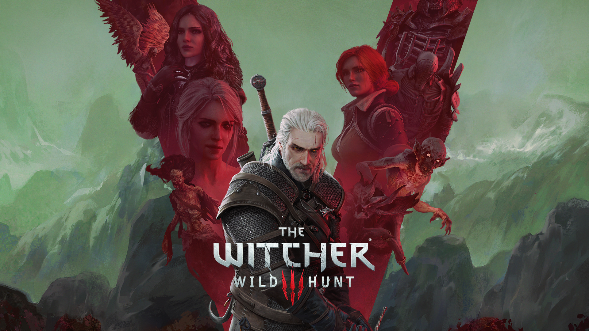 The Witcher The Witcher 3 Wild Hunt Geralt Of Rivia Cirilla Fiona Elen Riannon Ciri Triss Merigold Y 1920x1080