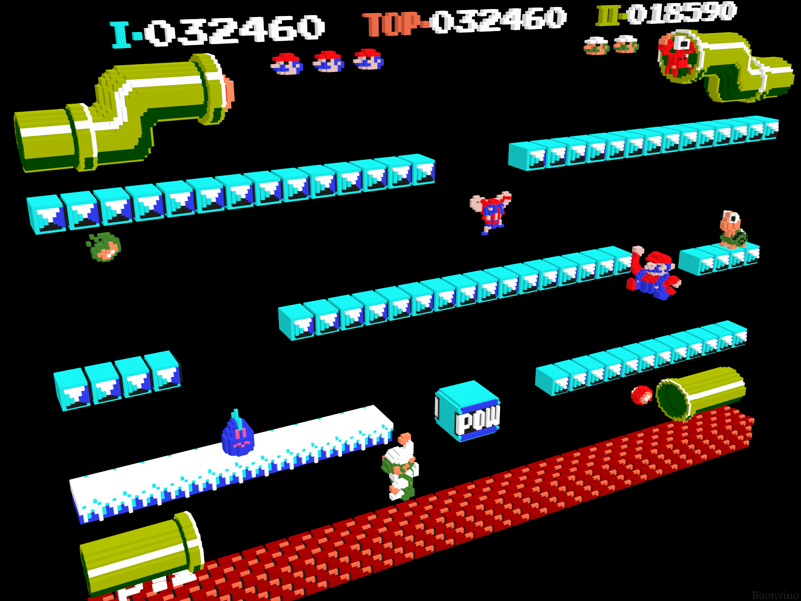 Video Game Mario Bros 1600x1200