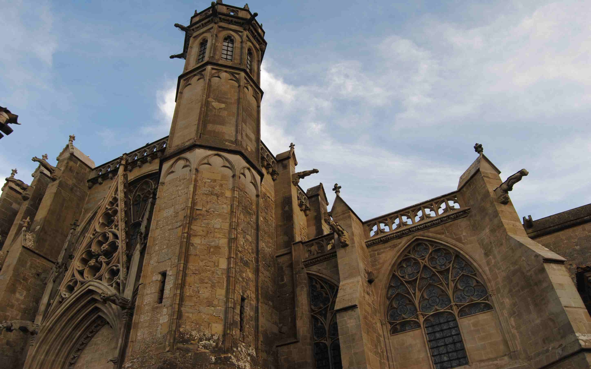 Religious Basilica Of St Nazaire And St Celse Carcassonne 1920x1200