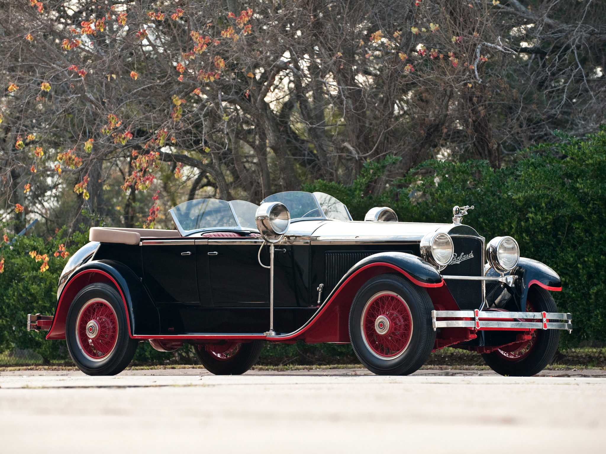 1927 Packard Custom Eight Torpedo Phaeton Luxury Car Vintage Car 2048x1536