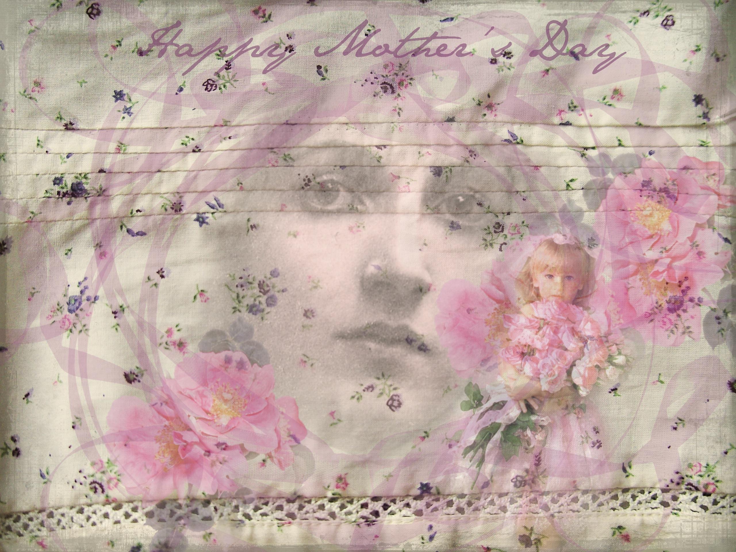 Artistic Vintage Mothers Day 2560x1920