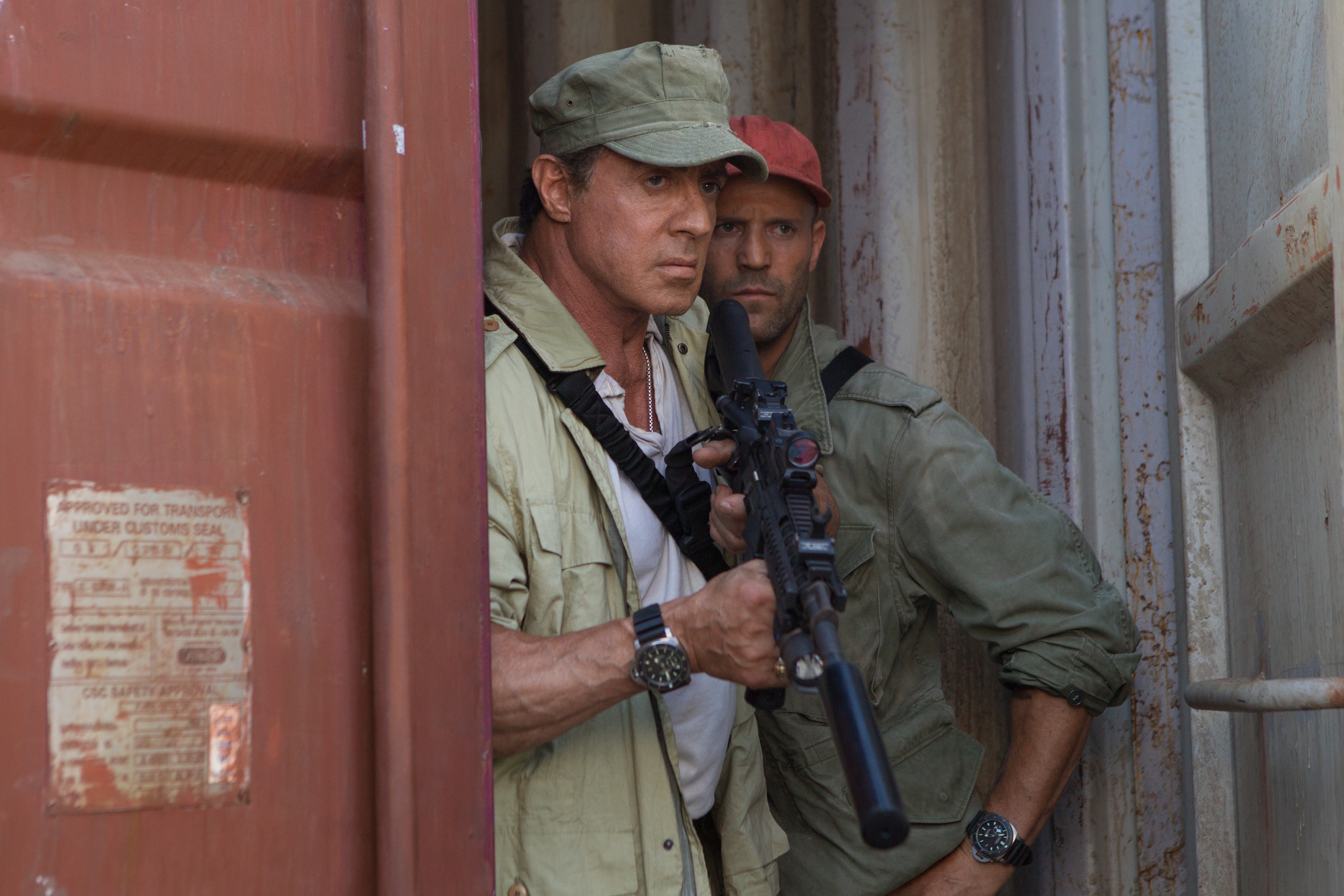 The Expendables 3 Barney Ross Sylvester Stallone Lee Christmas Jason Statham 4896x3264