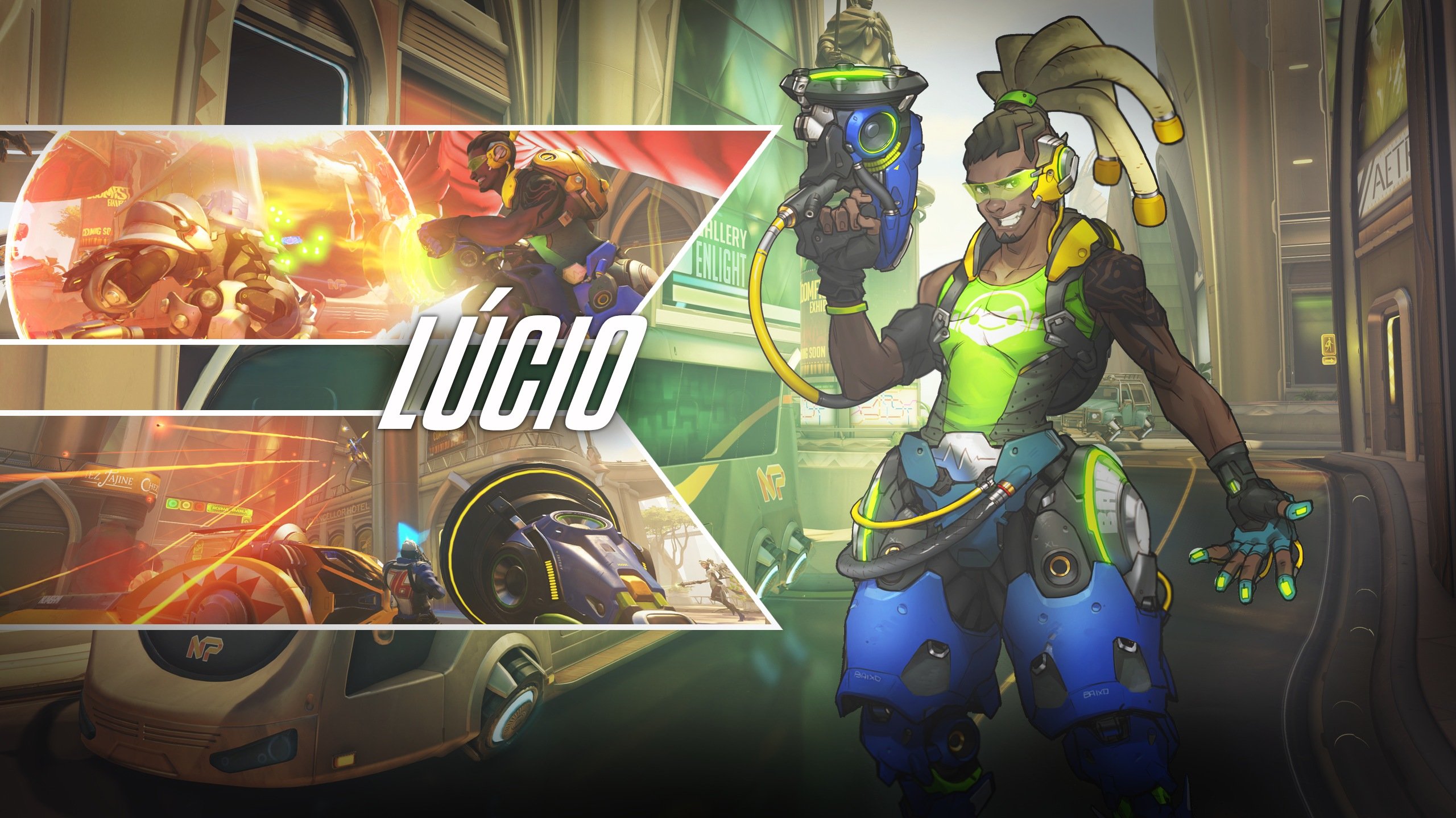 Overwatch Lucio Overwatch 2560x1440