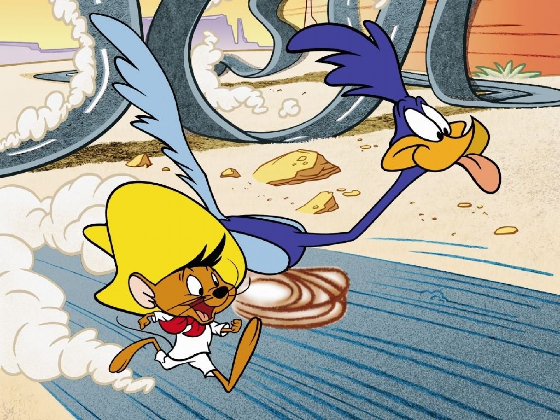 Wile E Coyote And The Road Runner Speedy Gonzales 1920x1440