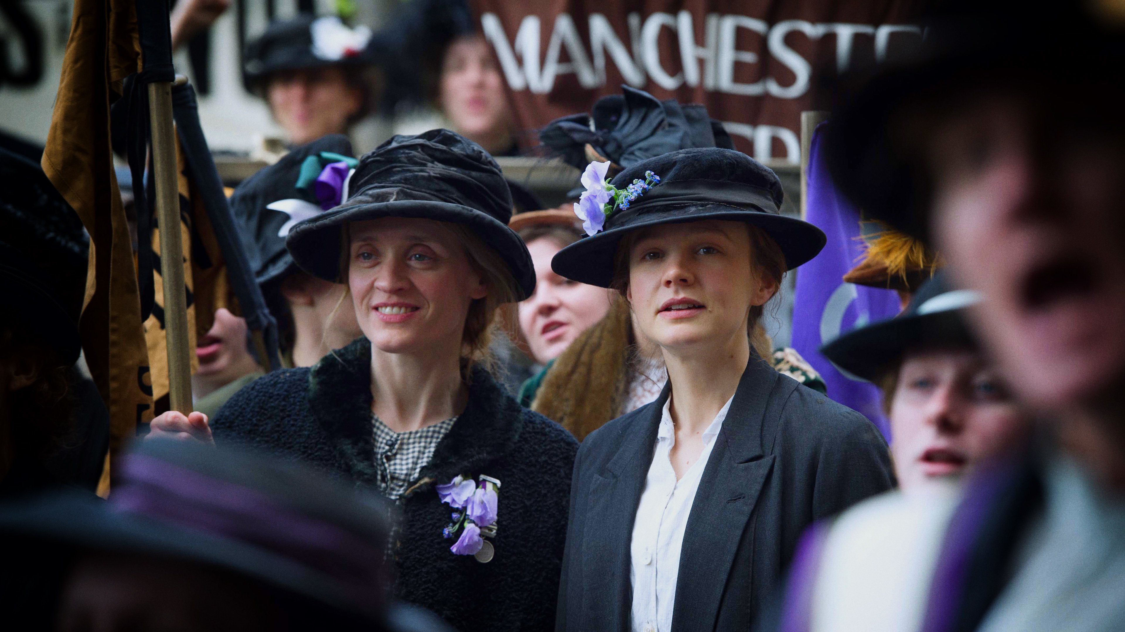 Anne Marie Duff Carey Mulligan 3840x2160