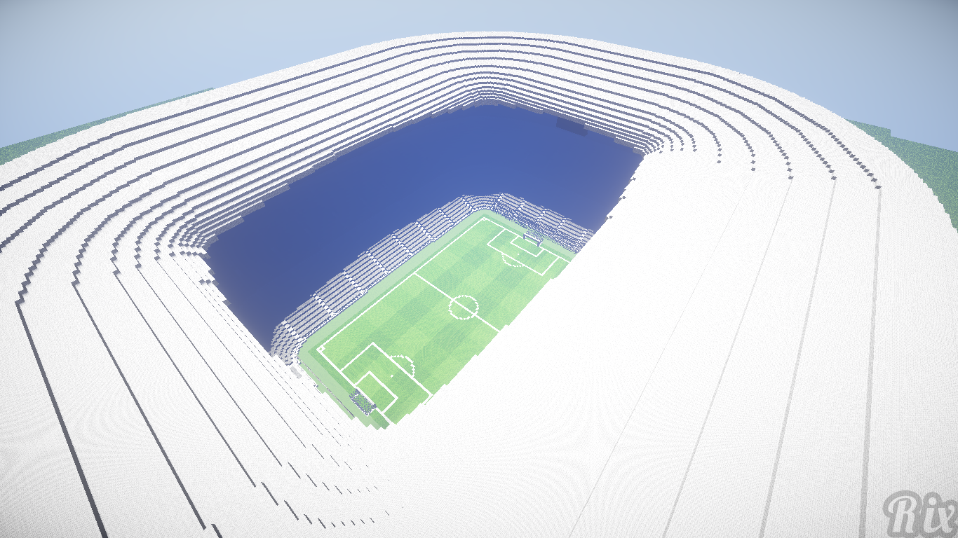 Allianz Arena Minecraft Stadium 1366x768