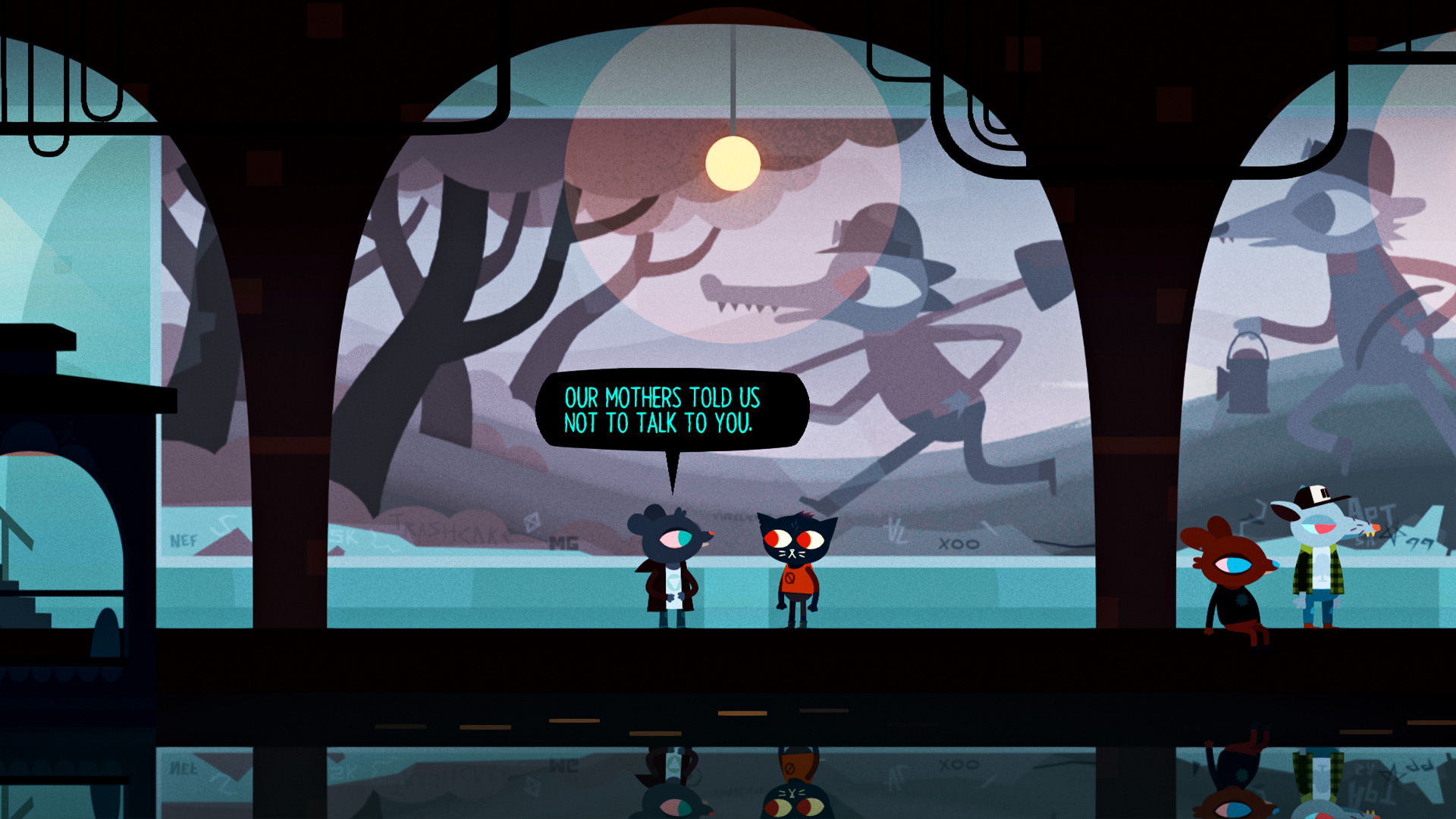 Video Game Night In The Woods 1920x1080