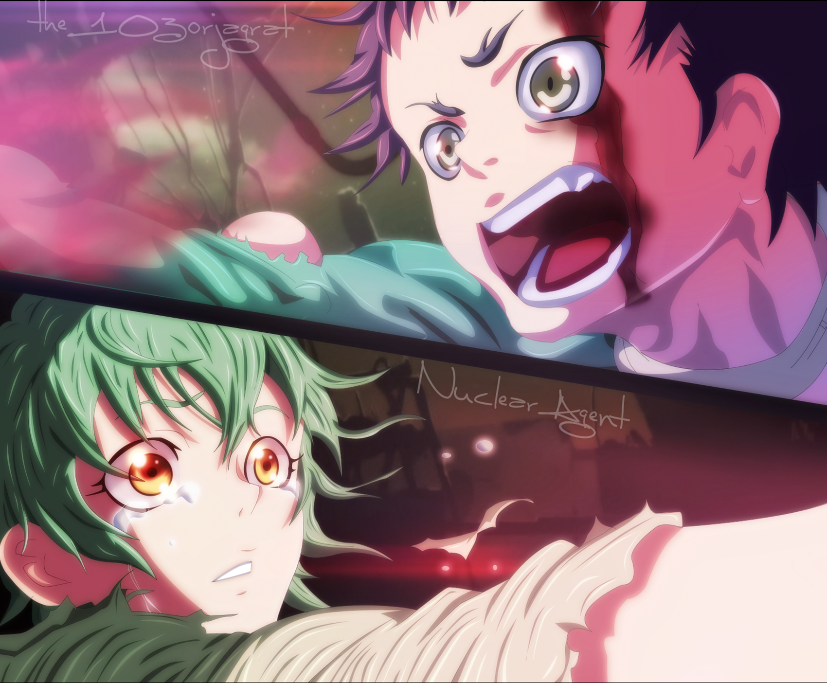 Deadman Wonderland Ganta Igarashi Toto Sakigami 1700x1404