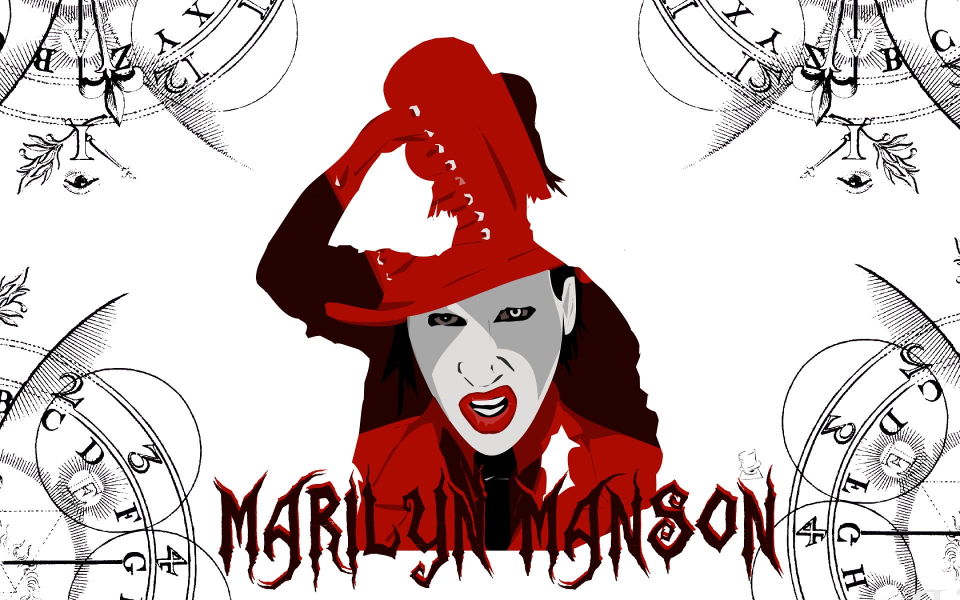 Marilyn Manson Industrial Metal Heavy Metal 1920x1200