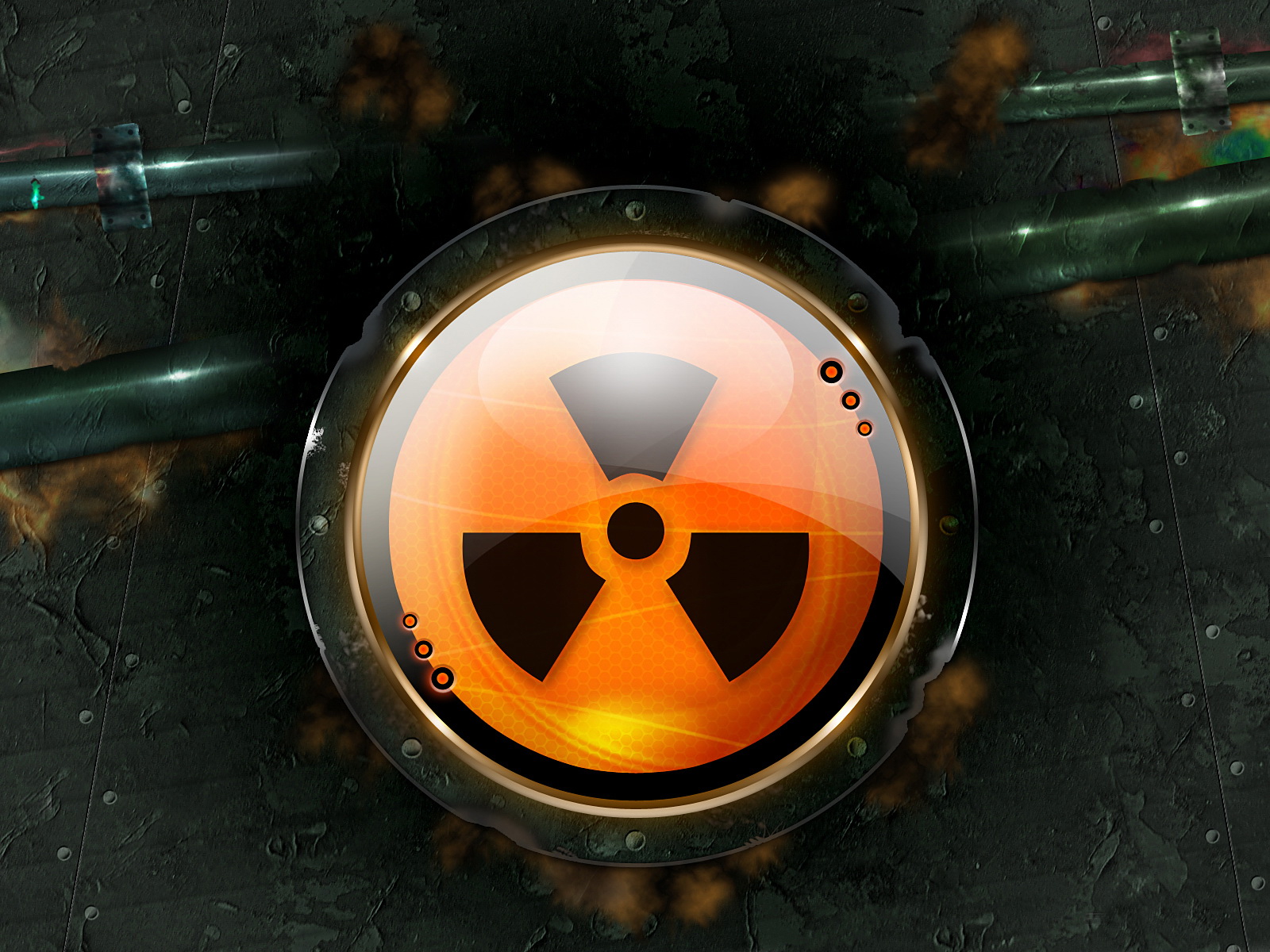 Radiation Symbol Tri Foil 1600x1200