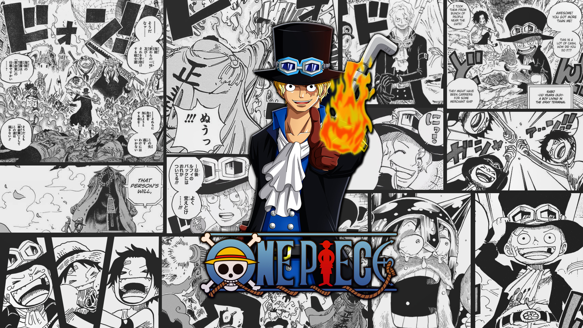 Sabo One Piece 1920x1080