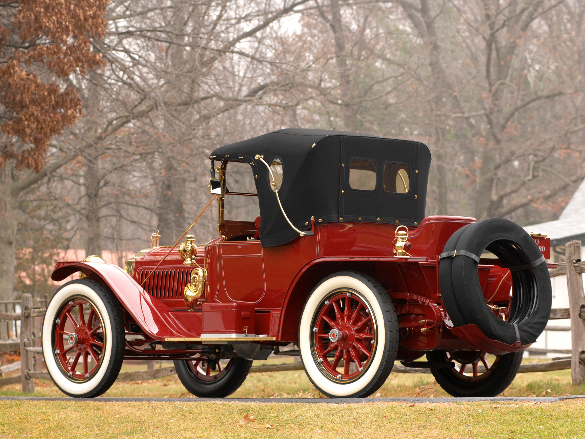 1913 Packard Six Runabout Luxury Car Vintage Car 2048x1536
